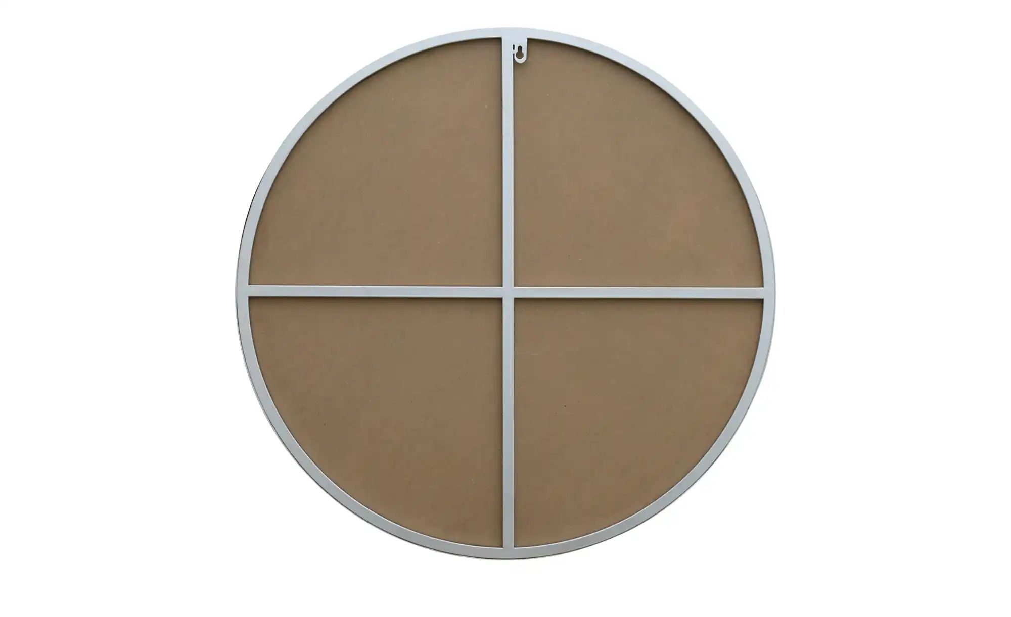 Spiegel  Pannone ¦ silber ¦ Metall,Glas ¦ Maße (cm): T: 2.2  Ø: 70 Garderob günstig online kaufen