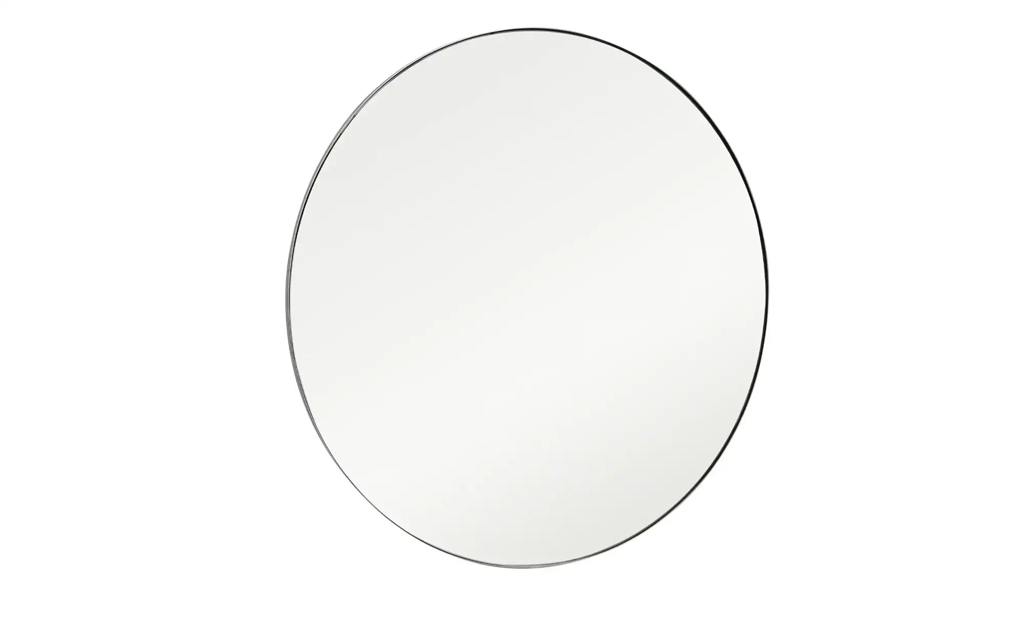 Spiegel  Pannone ¦ silber ¦ Metall,Glas ¦ Maße (cm): T: 2.2  Ø: 70 Garderob günstig online kaufen