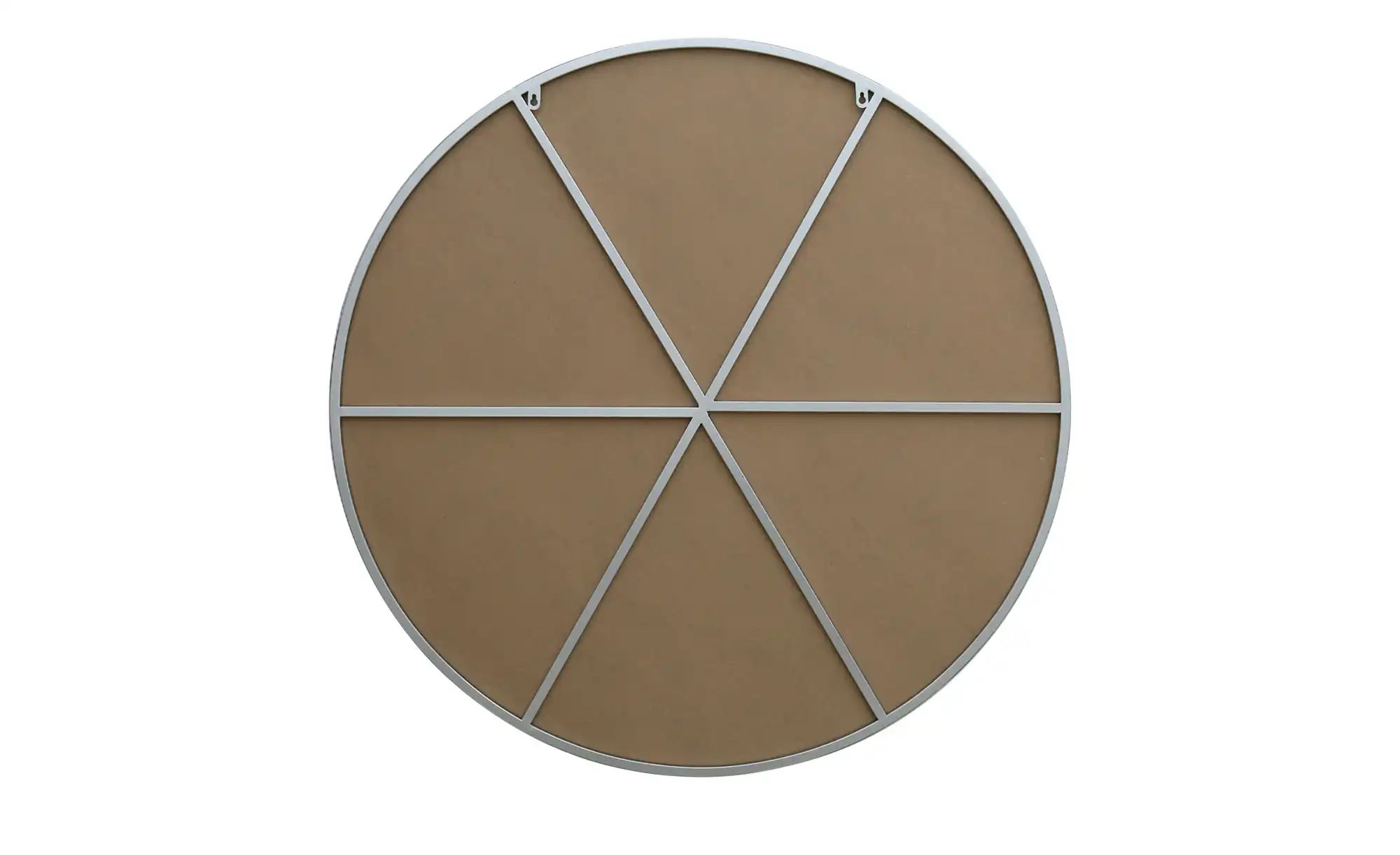 Spiegel  Pannone ¦ silber ¦ Metall,Glas ¦ Maße (cm): T: 3.0  Ø: 110 Gardero günstig online kaufen