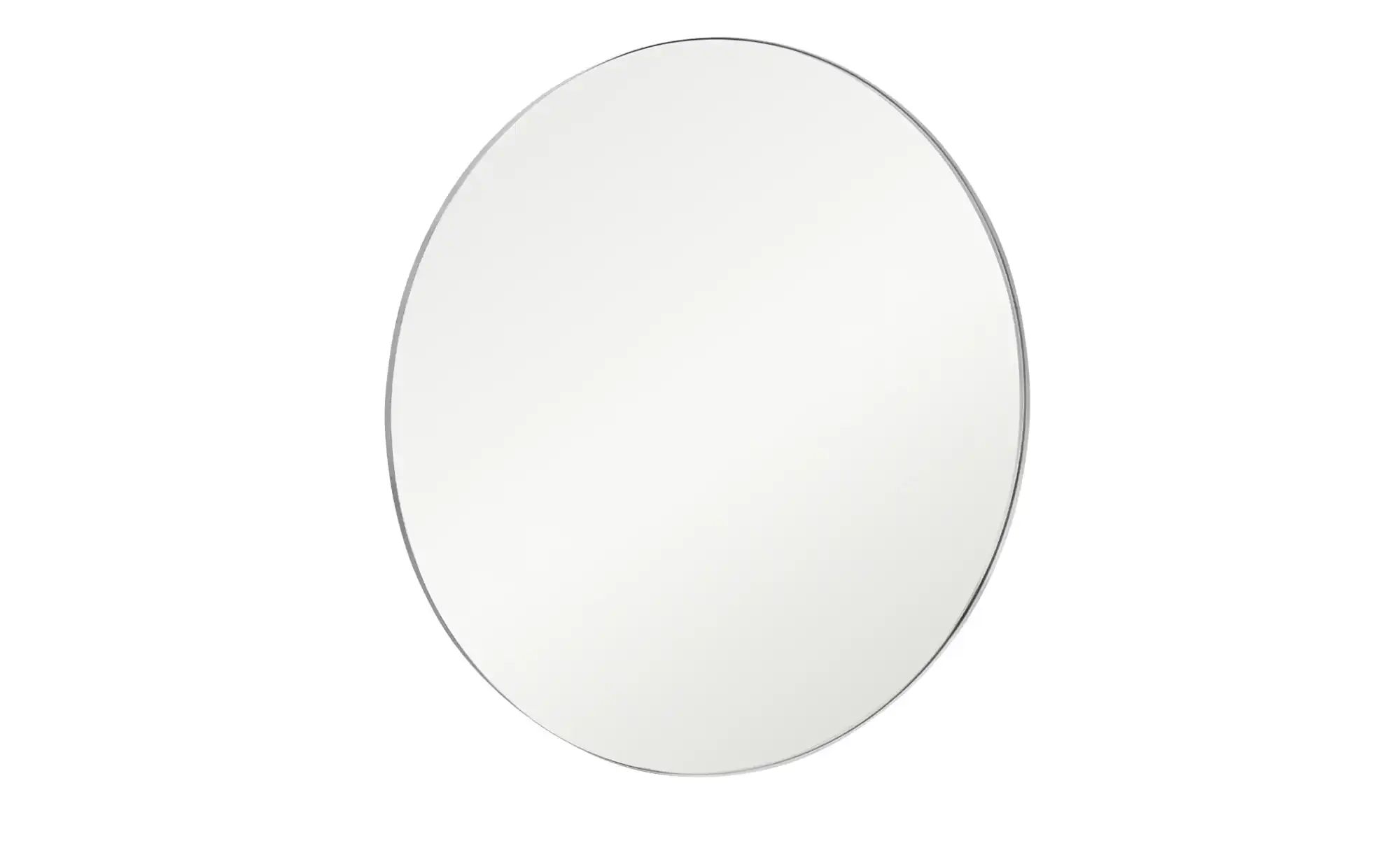 Spiegel  Pannone ¦ silber ¦ Metall,Glas ¦ Maße (cm): T: 3.0  Ø: 110 Gardero günstig online kaufen