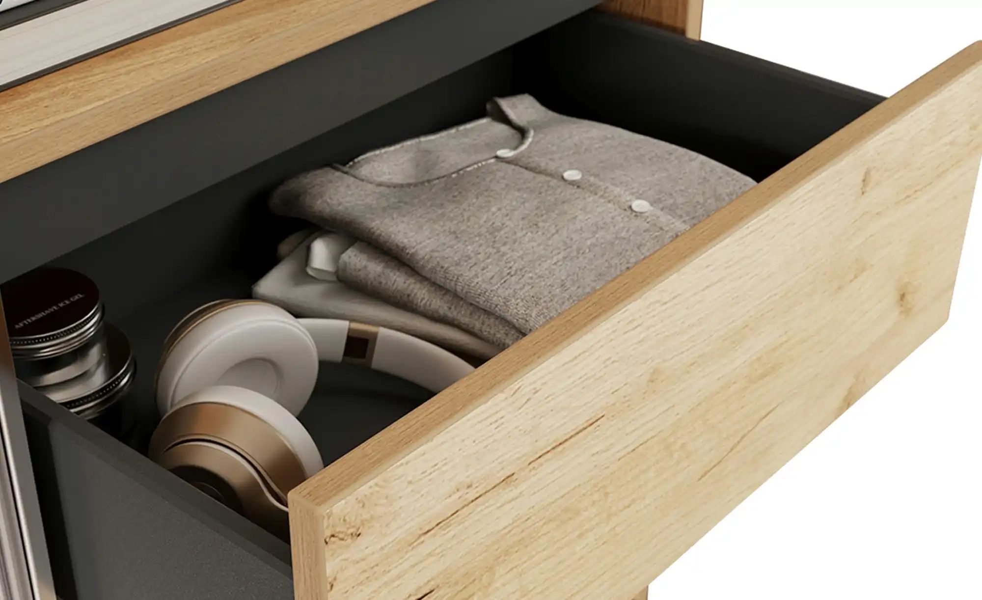 Thumbnail - uno Kompaktgarderobe Grid ¦ holzfarben ¦ Maße (cm): B: 106 H: 195 T: 40.0 Garderoben & Kleiderstangen > Garderoben - Hö...