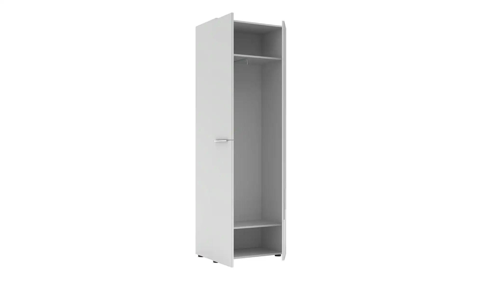 Garderobenschrank  Vitreo Neo ¦ weiß ¦ Maße (cm): B: 65 H: 196 T: 41.0 Schr günstig online kaufen