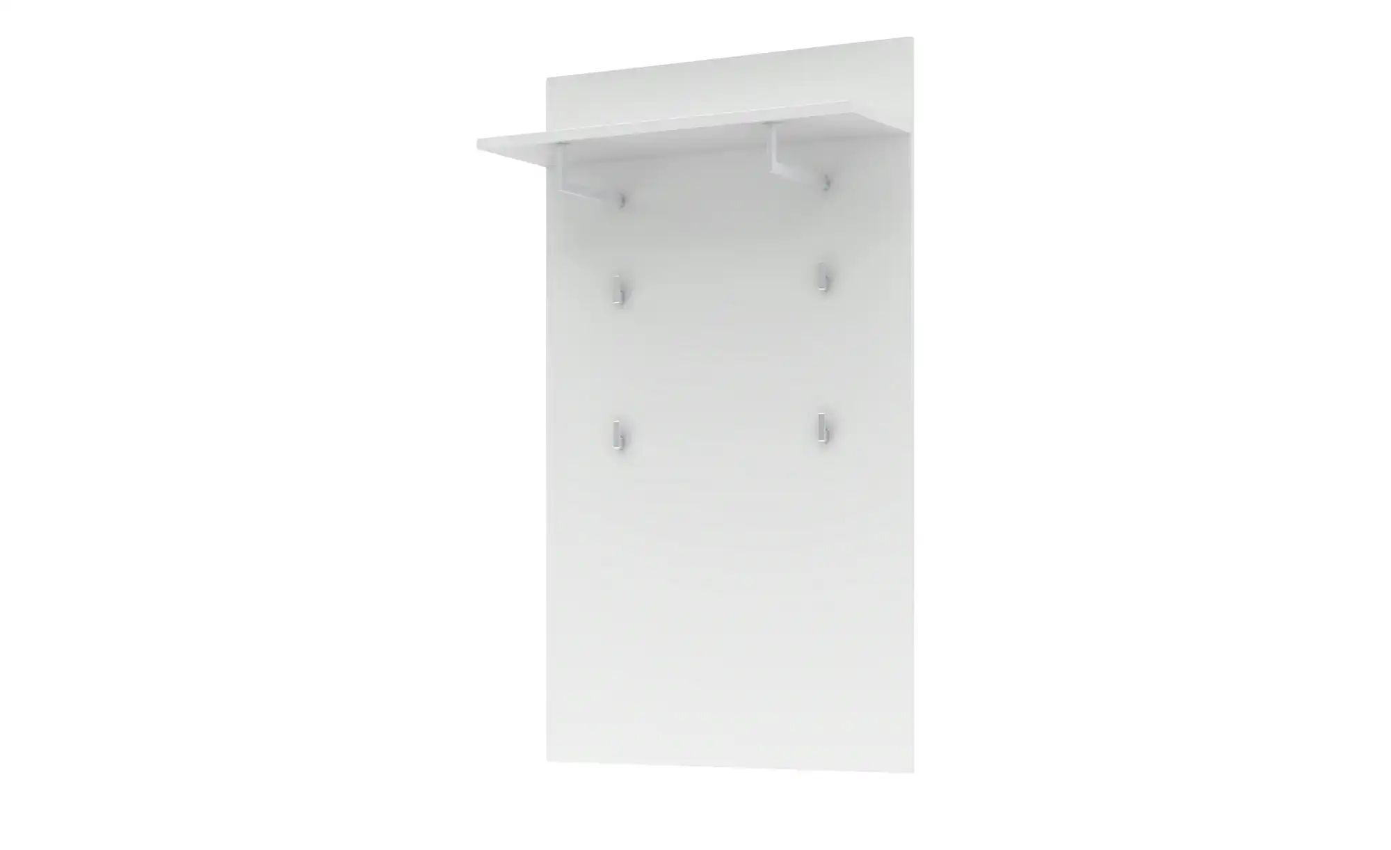Garderobenpaneel  Vitreo Neo ¦ weiß ¦ Holzwerkstoff ¦ Maße (cm): B: 80 H: 1 günstig online kaufen