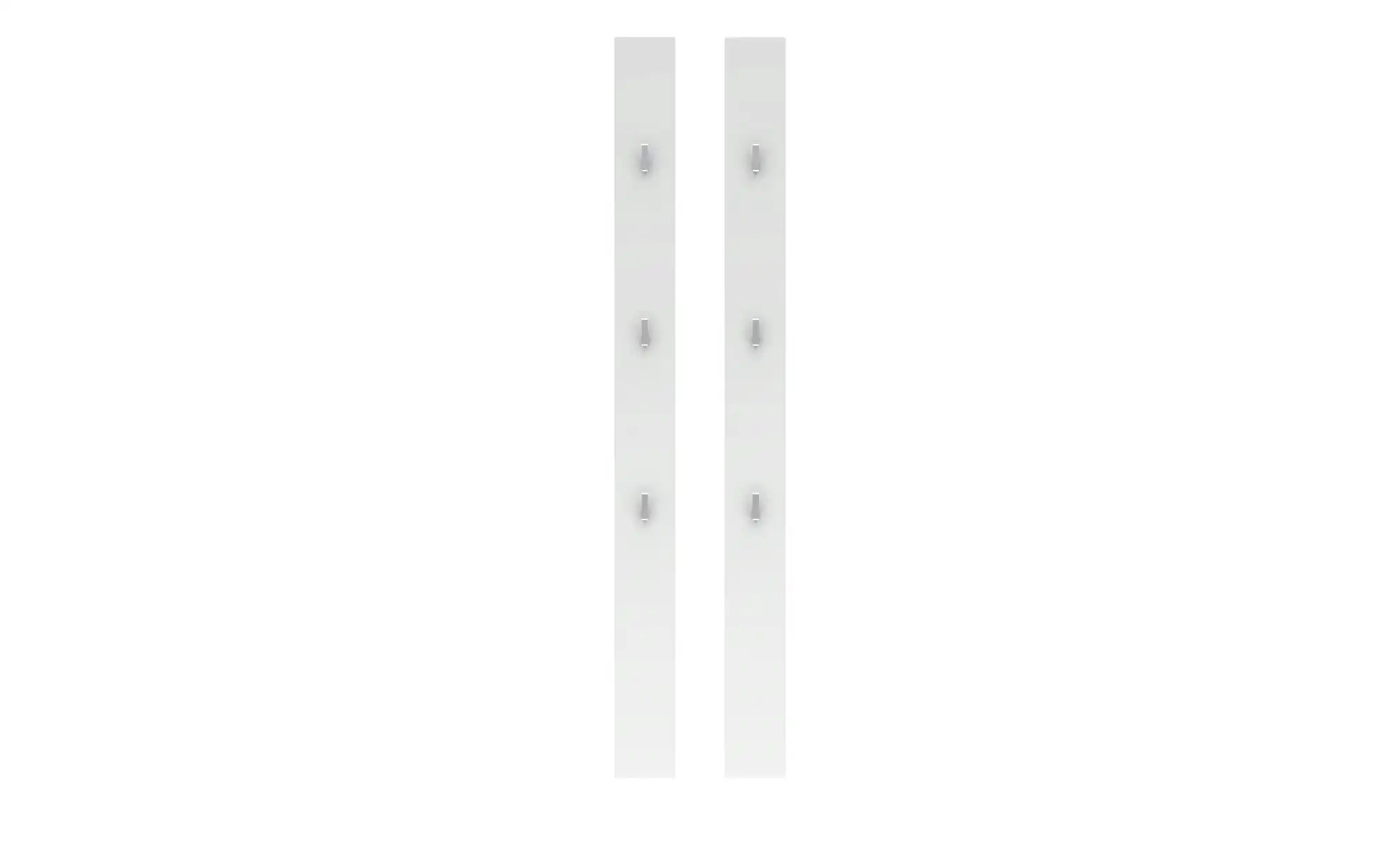 Garderobenpaneel 2er Set  Vitreo Neo ¦ weiß ¦ Holzwerkstoff ¦ Maße (cm): B: günstig online kaufen