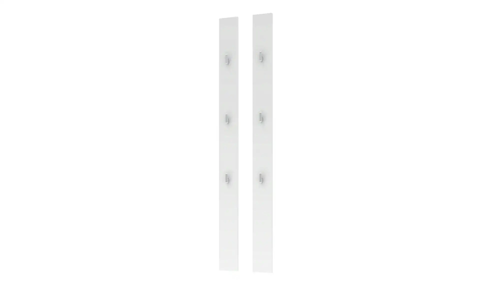 Garderobenpaneel 2er Set  Vitreo Neo ¦ weiß ¦ Holzwerkstoff ¦ Maße (cm): B: günstig online kaufen