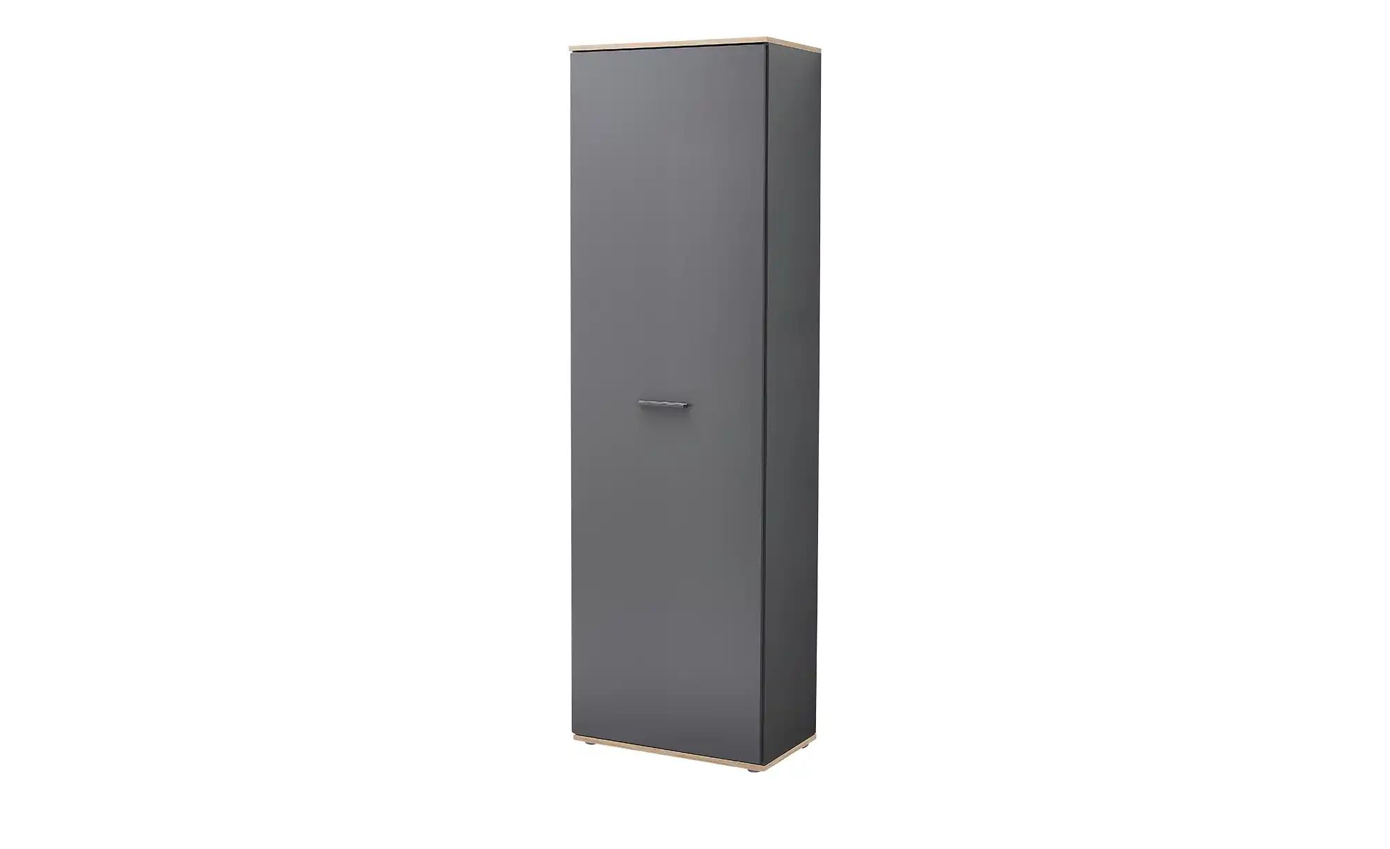 Garderobenschrank  Maderno ¦ grau ¦ Maße (cm): B: 60 H: 199 T: 38.0 Schränk günstig online kaufen