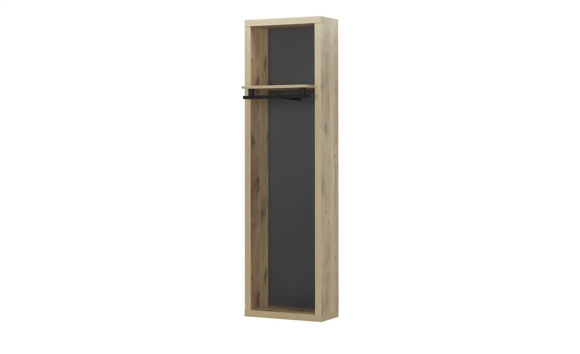 Hängegarderobe  Varone ¦ holzfarben ¦ Maße (cm): B: 51 H: 178 T: 35.0 Schrä günstig online kaufen