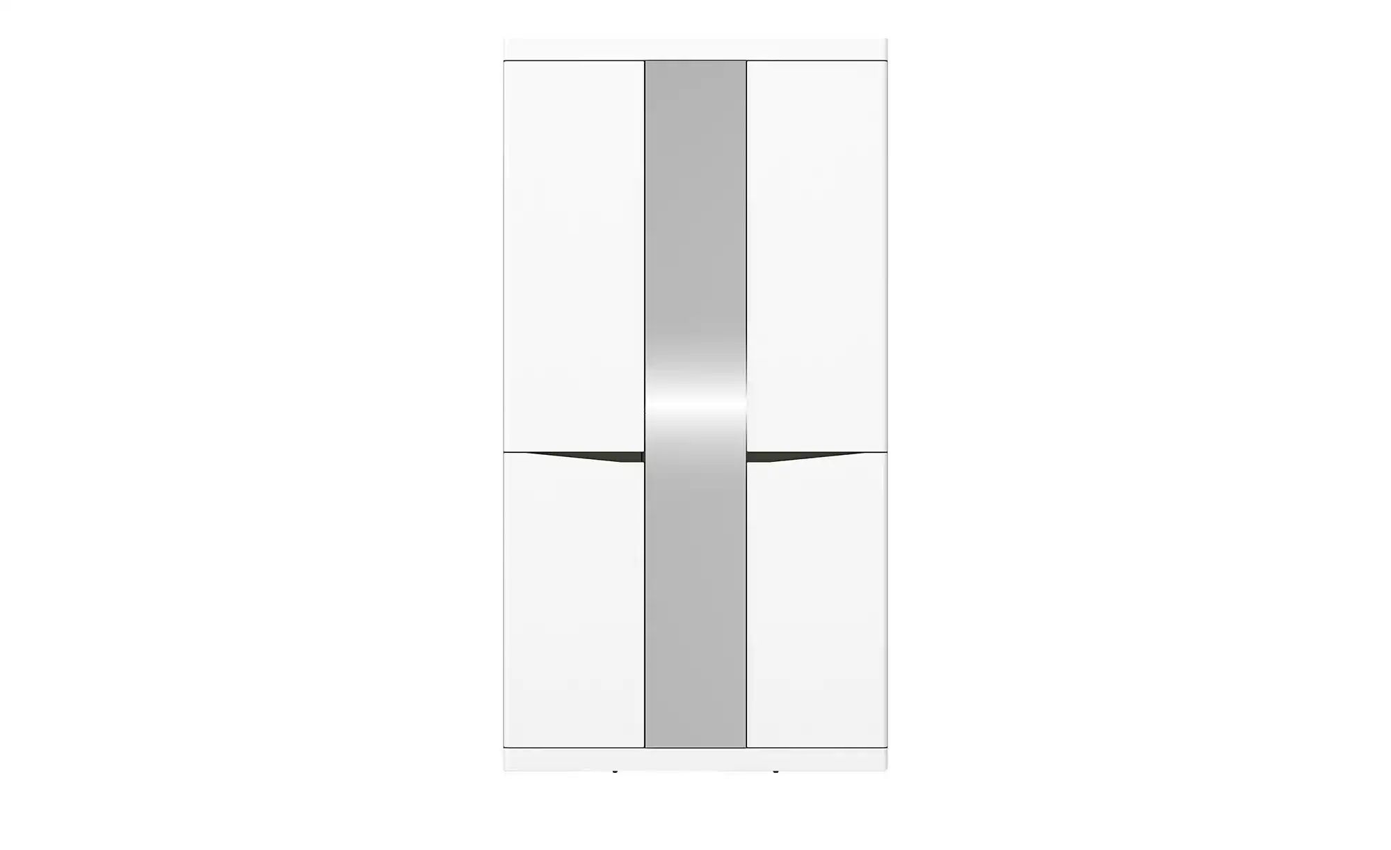Garderobenschrank  Turino Neo ¦ weiß ¦ Maße (cm): B: 103 H: 196,5 T: 39.9 S günstig online kaufen
