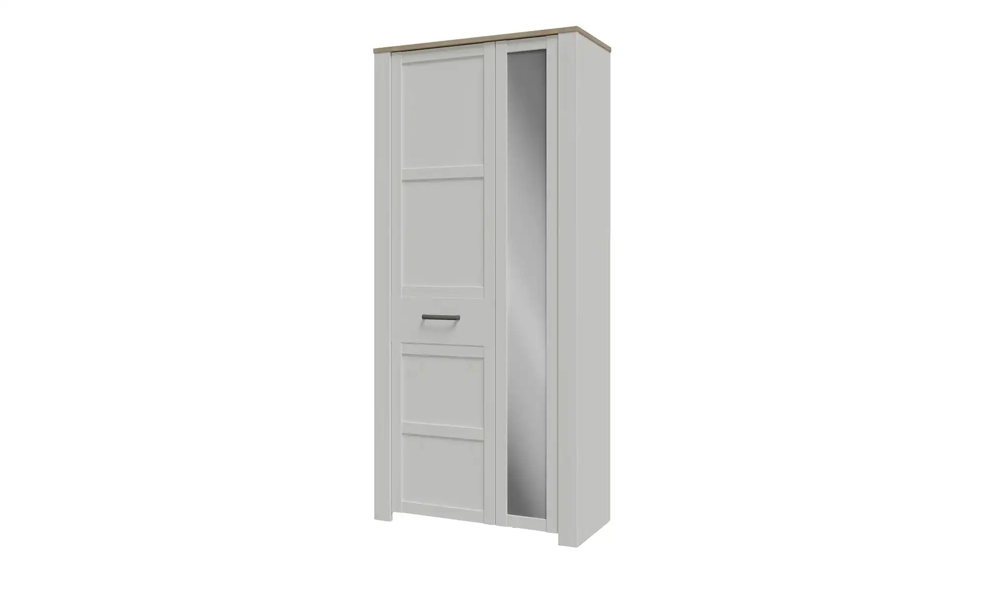 Garderobenschrank  Toneo ¦ weiß ¦ Maße (cm): B: 94,4 H: 205,4 T: 42.0 Schrä günstig online kaufen