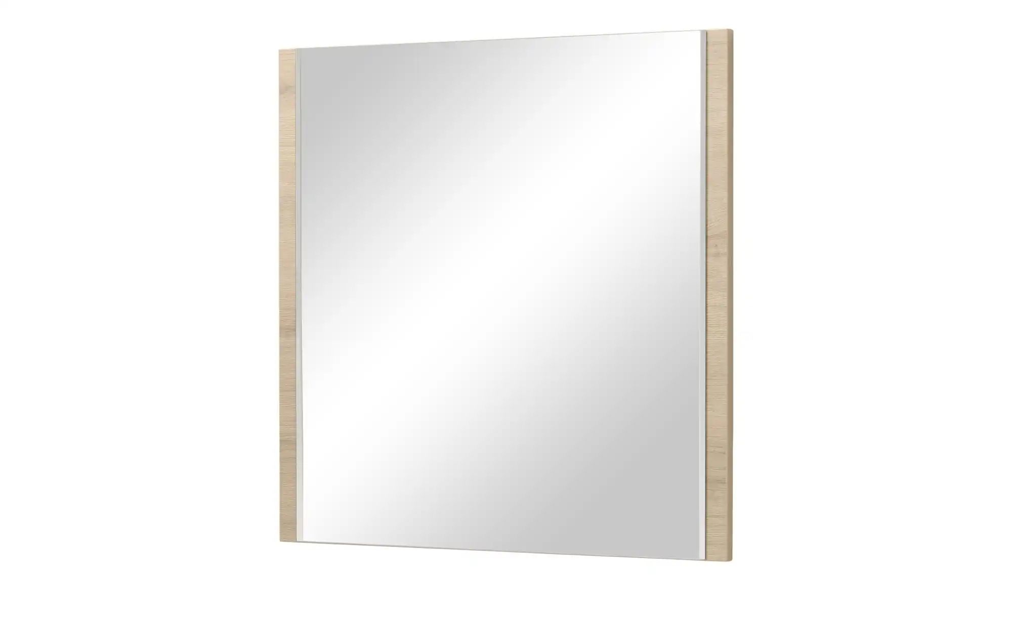 Spiegel Life ¦ grau ¦ Glas,Aluminium,Holzwerkstoff ¦ Maße (cm): B: 80 H: 79 T: 2.0 Garderoben & Kleiderstangen > Garderoben Spiegel - Höffner