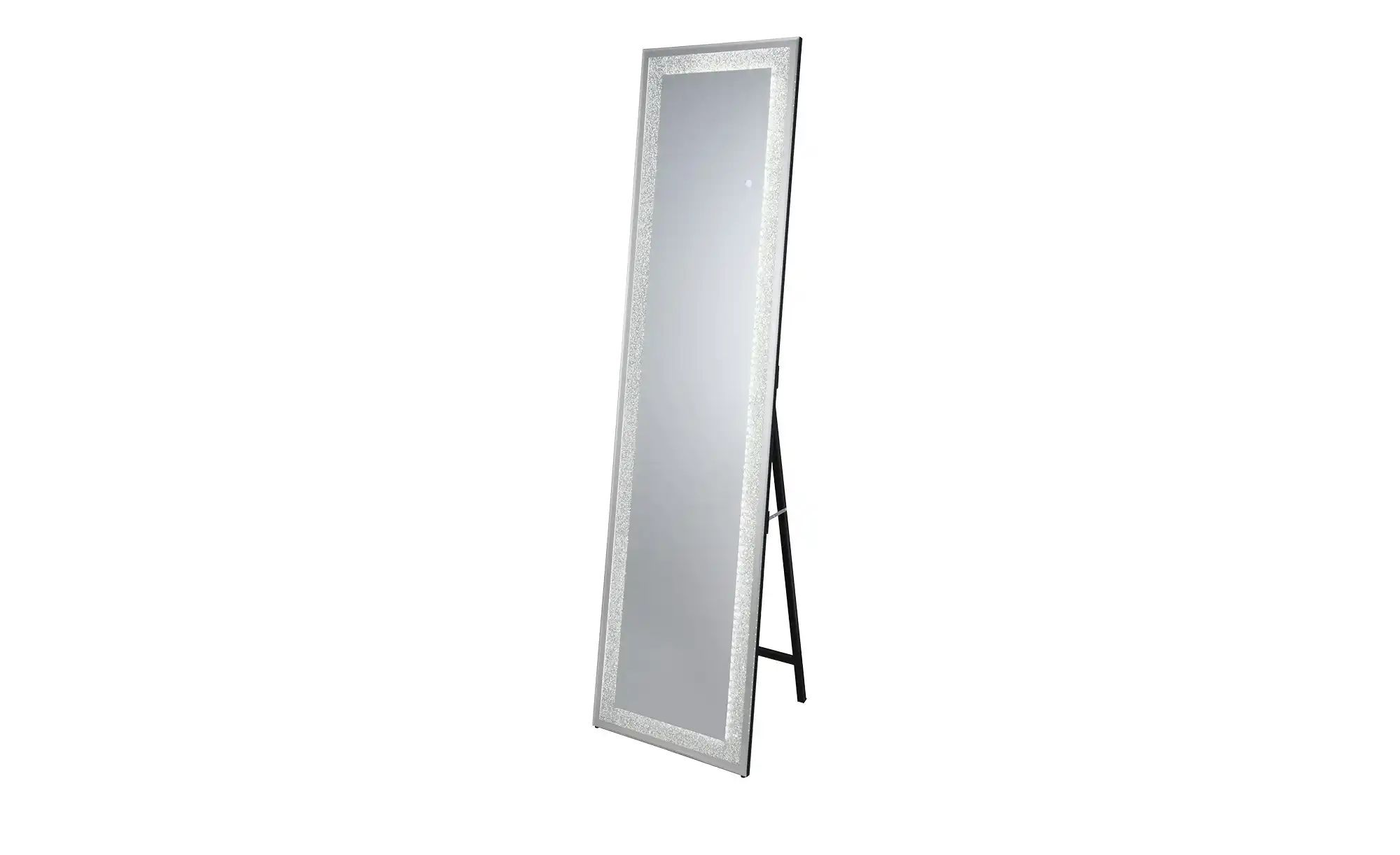 Standspiegel  Sogno ¦ silber ¦ Glas,Aluminium,Metall ¦ Maße (cm): B: 40 H: günstig online kaufen