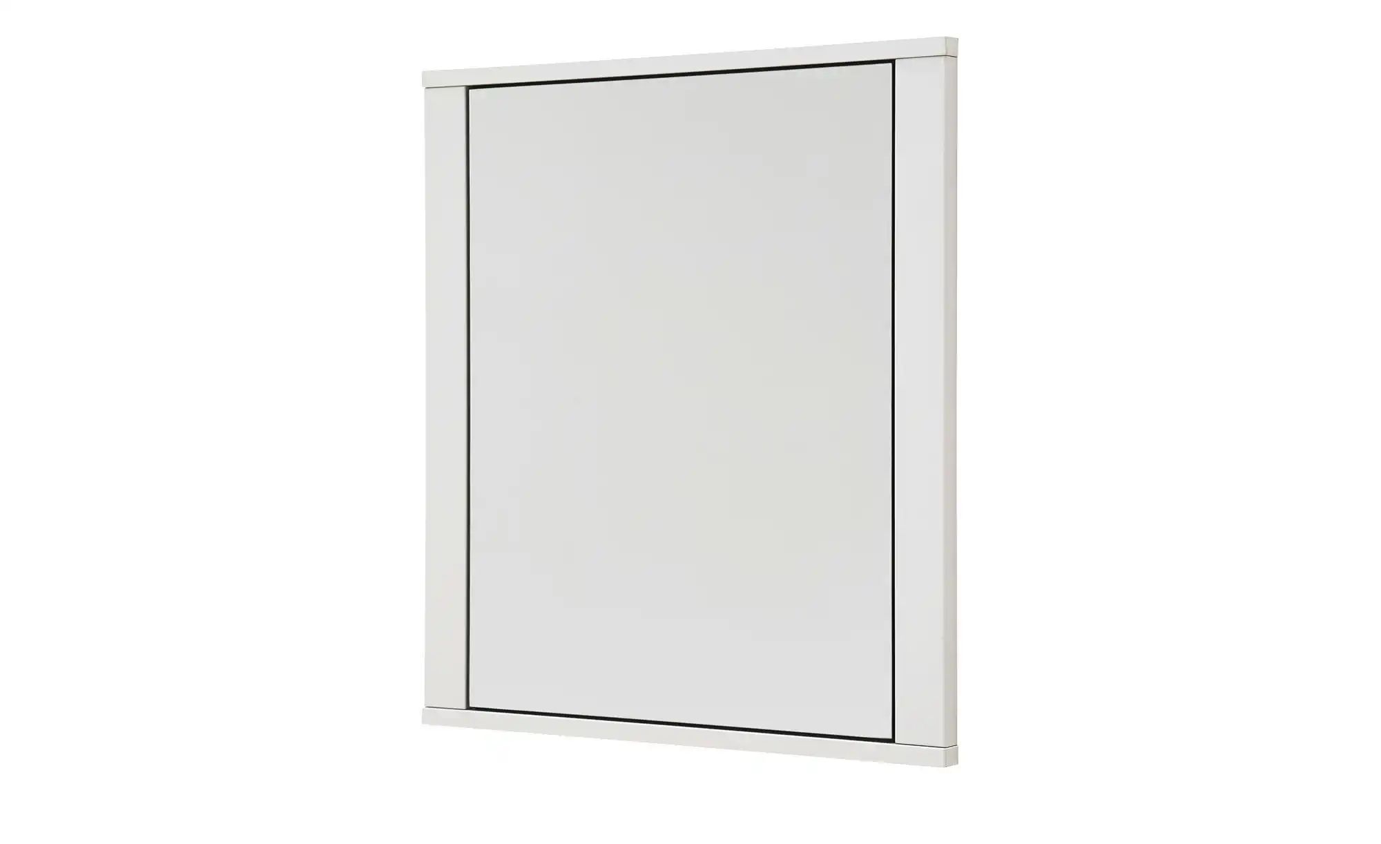 Spiegel 73 x 82 cm Octave ¦ weiß ¦ Glas,Aluminium,Holzwerkstoff ¦ Maße (cm) günstig online kaufen