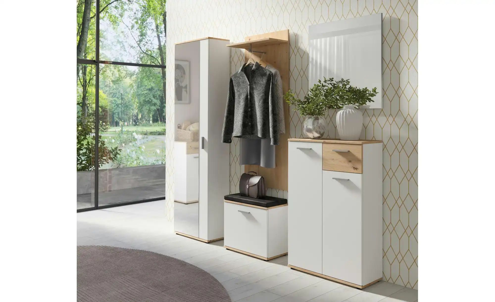 by Living Schuhschrank  Jakob ¦ weiß ¦ Maße (cm): B: 60 H: 102 Garderoben & günstig online kaufen