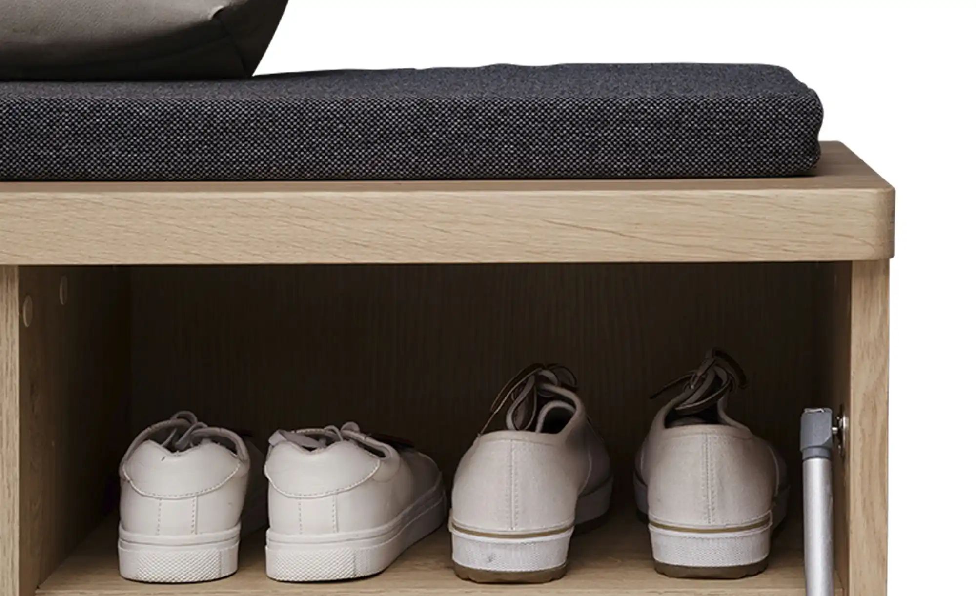 Thumbnail - Garderobenbank  Woodland ¦ holzfarben ¦ Maße (cm): B: 90 H: 47 T: 38.0 Bänke > Einzelbänke - Höffner