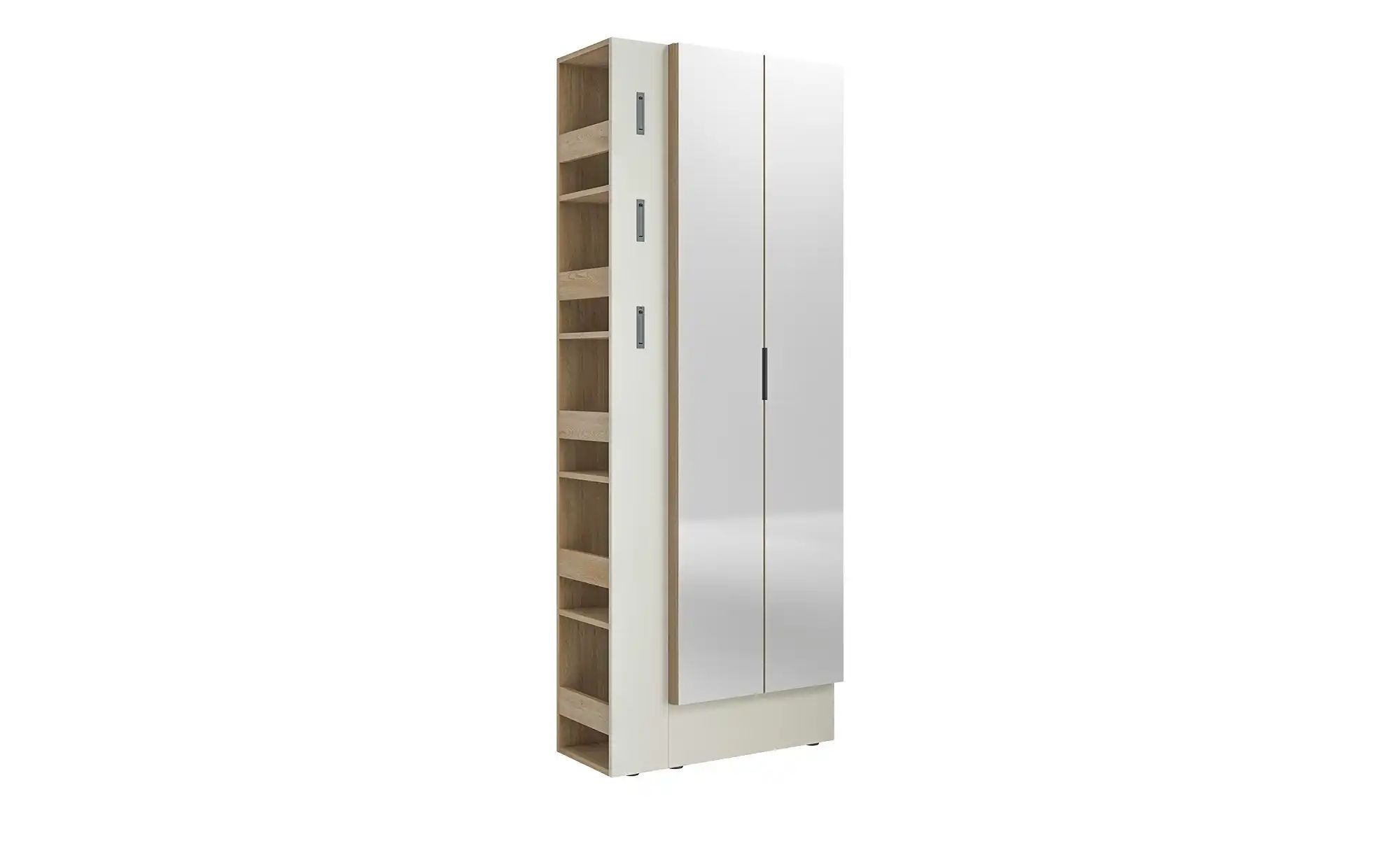 Kompaktgarderobe  Salo ¦ holzfarben ¦ Maße (cm): B: 76 H: 201,5 T: 37.0 Gar günstig online kaufen