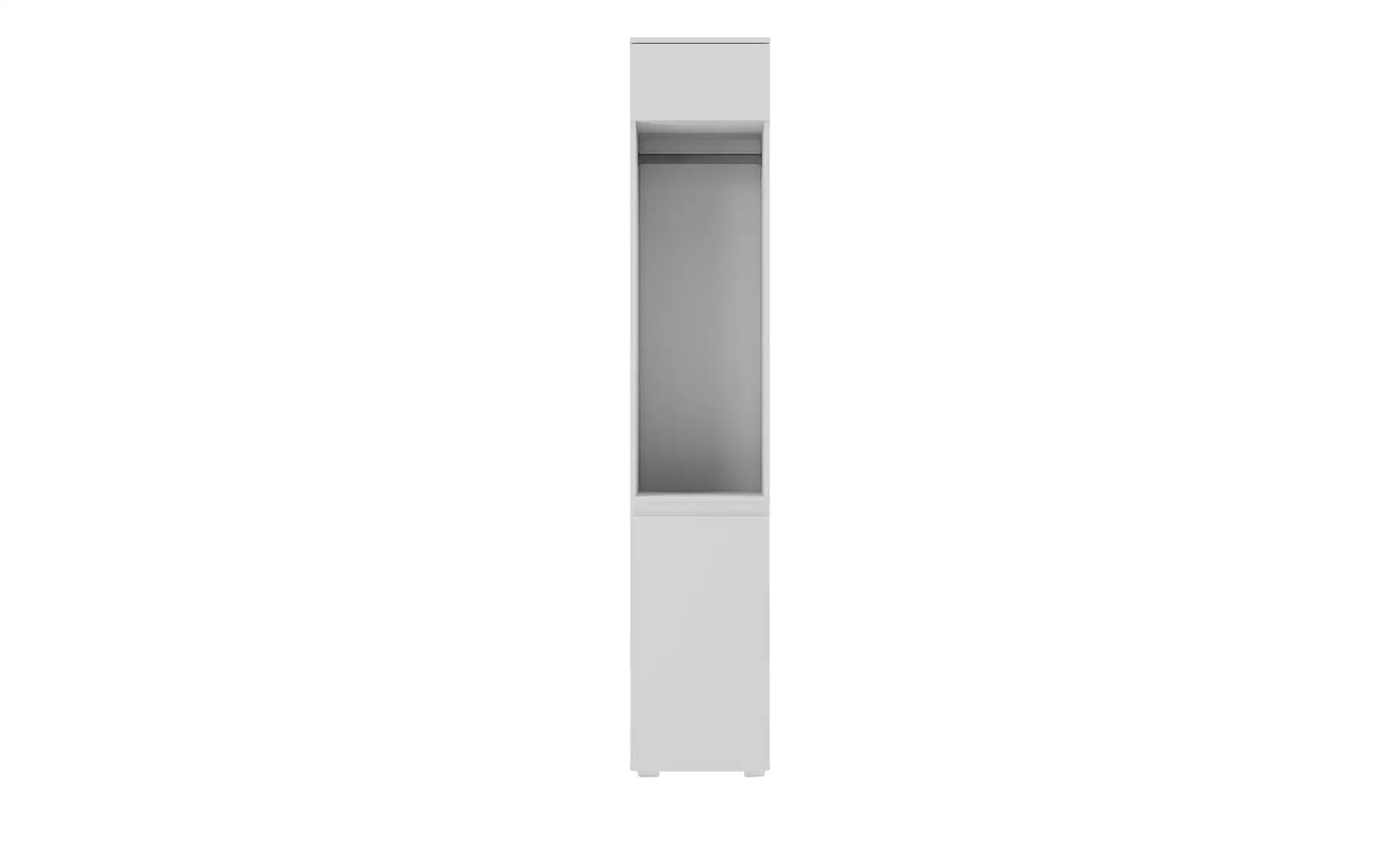 Thumbnail - smart Garderobenschrank BEN ¦ weiß ¦ Maße (cm): B: 40 H: 210 T: 37.0 Schränke > Dielenschränke - Höffner