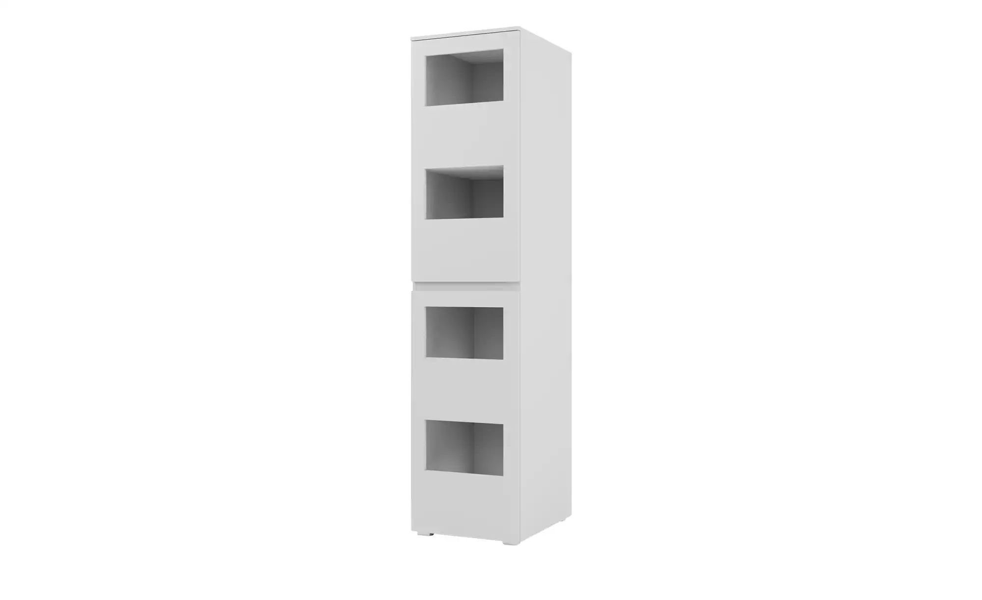 smart Wäscheschrank  BEN ¦ weiß ¦ Maße (cm): B: 50 H: 210 T: 60.0 Schränke günstig online kaufen