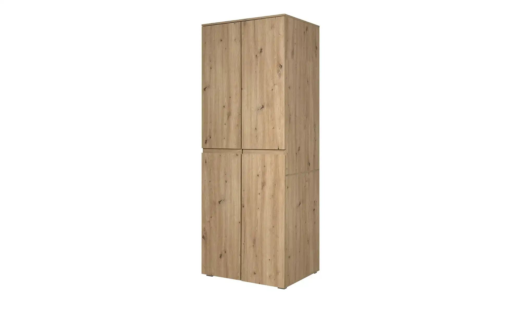 smart Garderobenschrank  BEN ¦ holzfarben ¦ Maße (cm): B: 80 H: 210 T: 60.0 günstig online kaufen