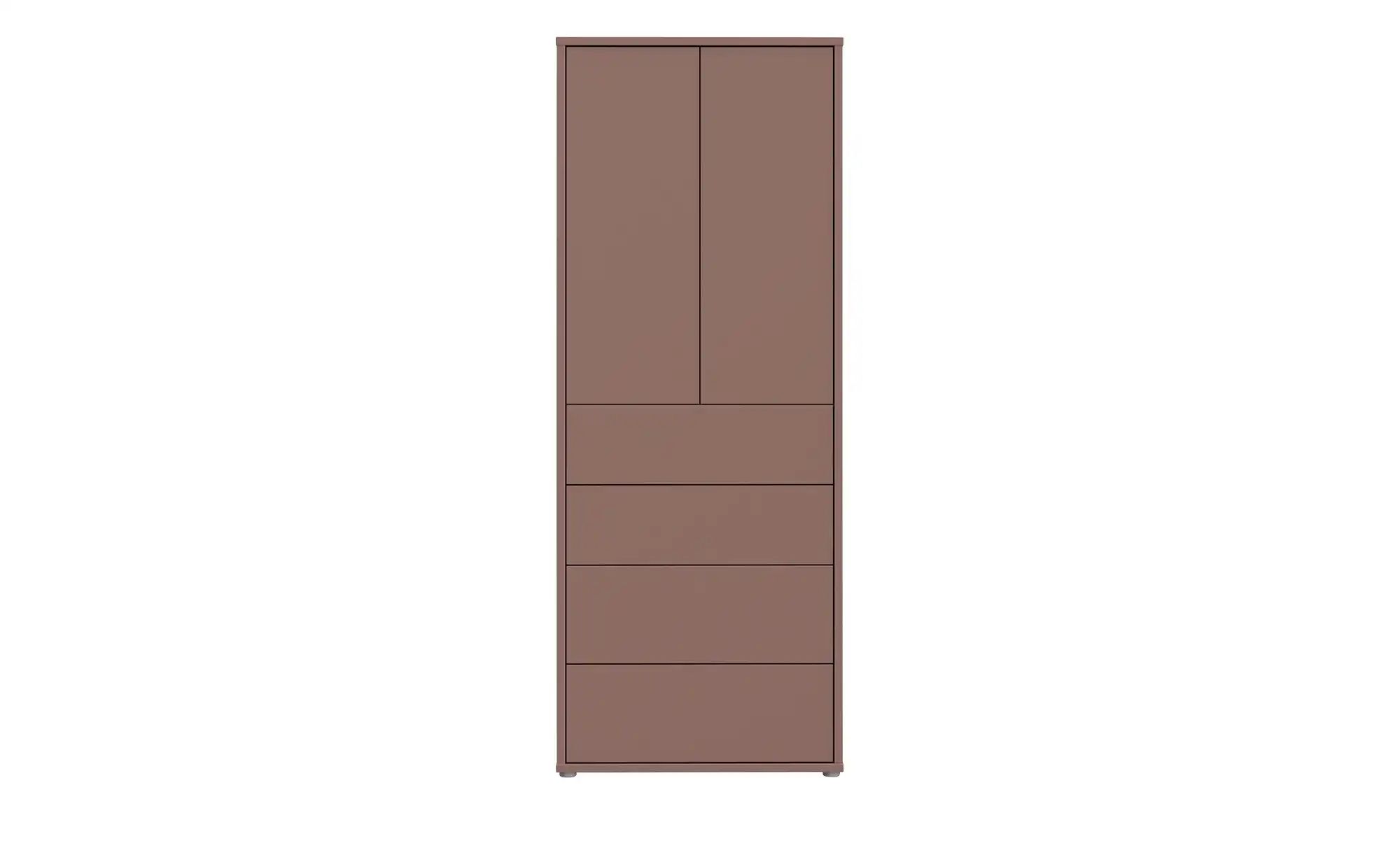 Thumbnail - Mehrzweckschrank  Bolognano ¦ rot ¦ Maße (cm): B: 74,5 H: 191,9 T: 34.9 Schränke > Mehr Schränke > Mehrzweckschränke - H...