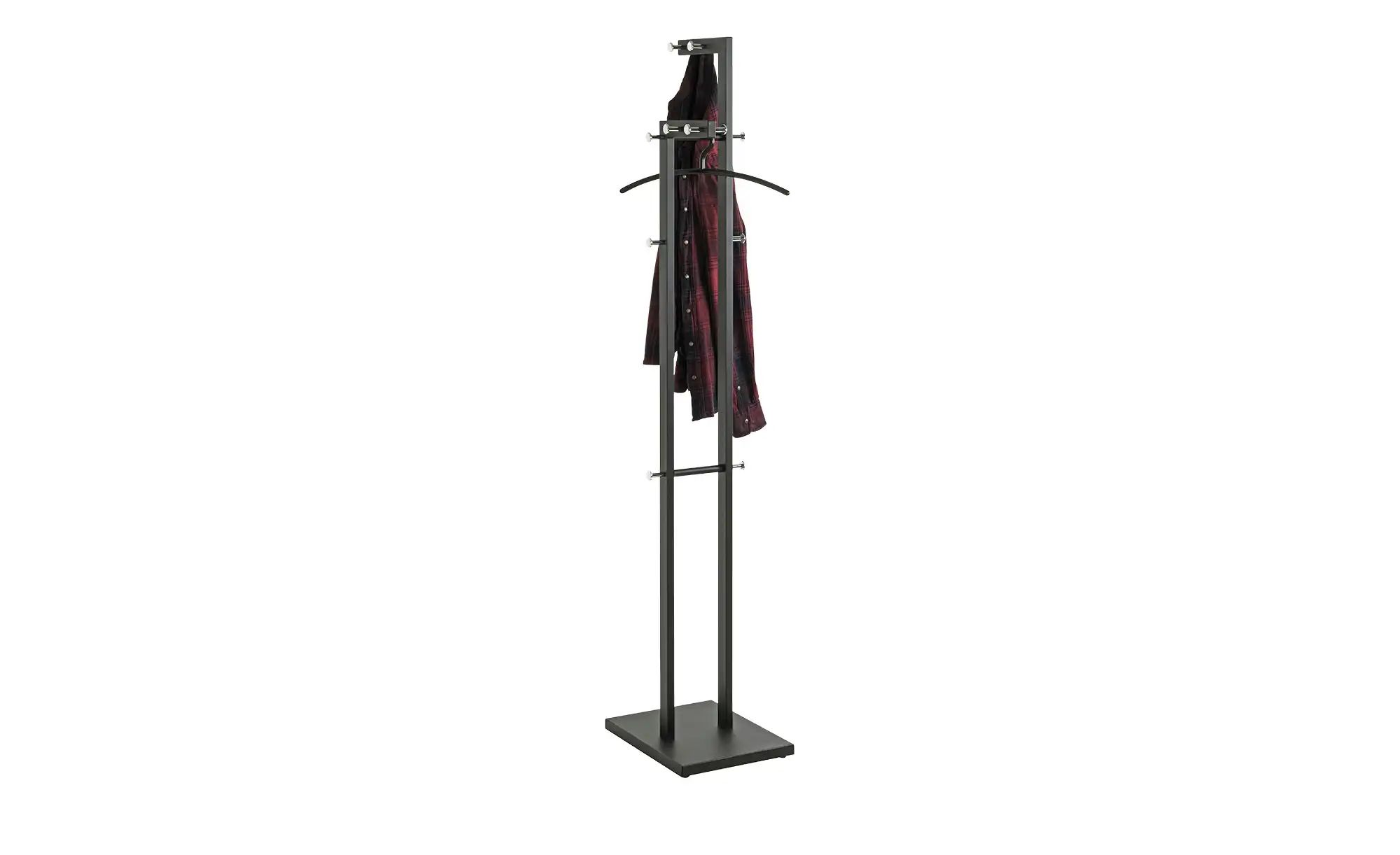 Garderobenständer  Keno ¦ schwarz ¦ Metall ¦ Maße (cm): B: 42 H: 175 T: 30. günstig online kaufen
