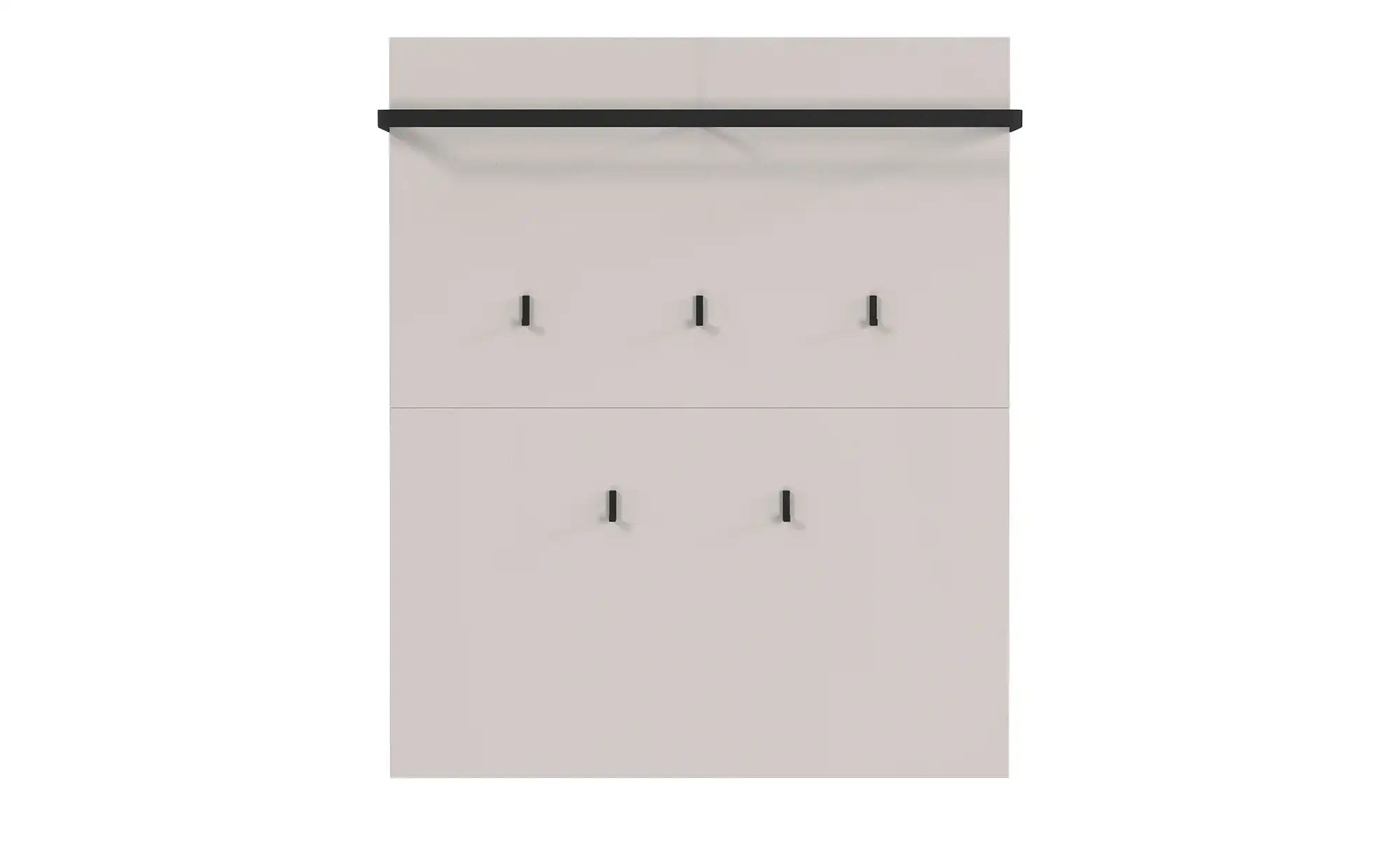 Thumbnail - uno Garderobenpaneel  Lomena ¦ beige ¦ Holzwerkstoff ¦ Maße (cm): B: 92 H: 110 T: 18.0 Garderoben & Kleiderstangen > Wan...