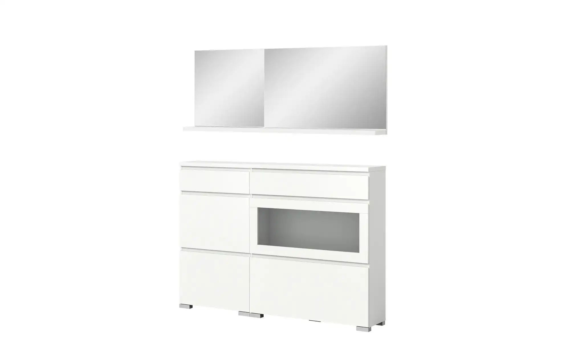 uno Schuhschrank-Set   ¦ weiß ¦ Maße (cm): B: 155 H: 194 Garderoben & Kleid günstig online kaufen