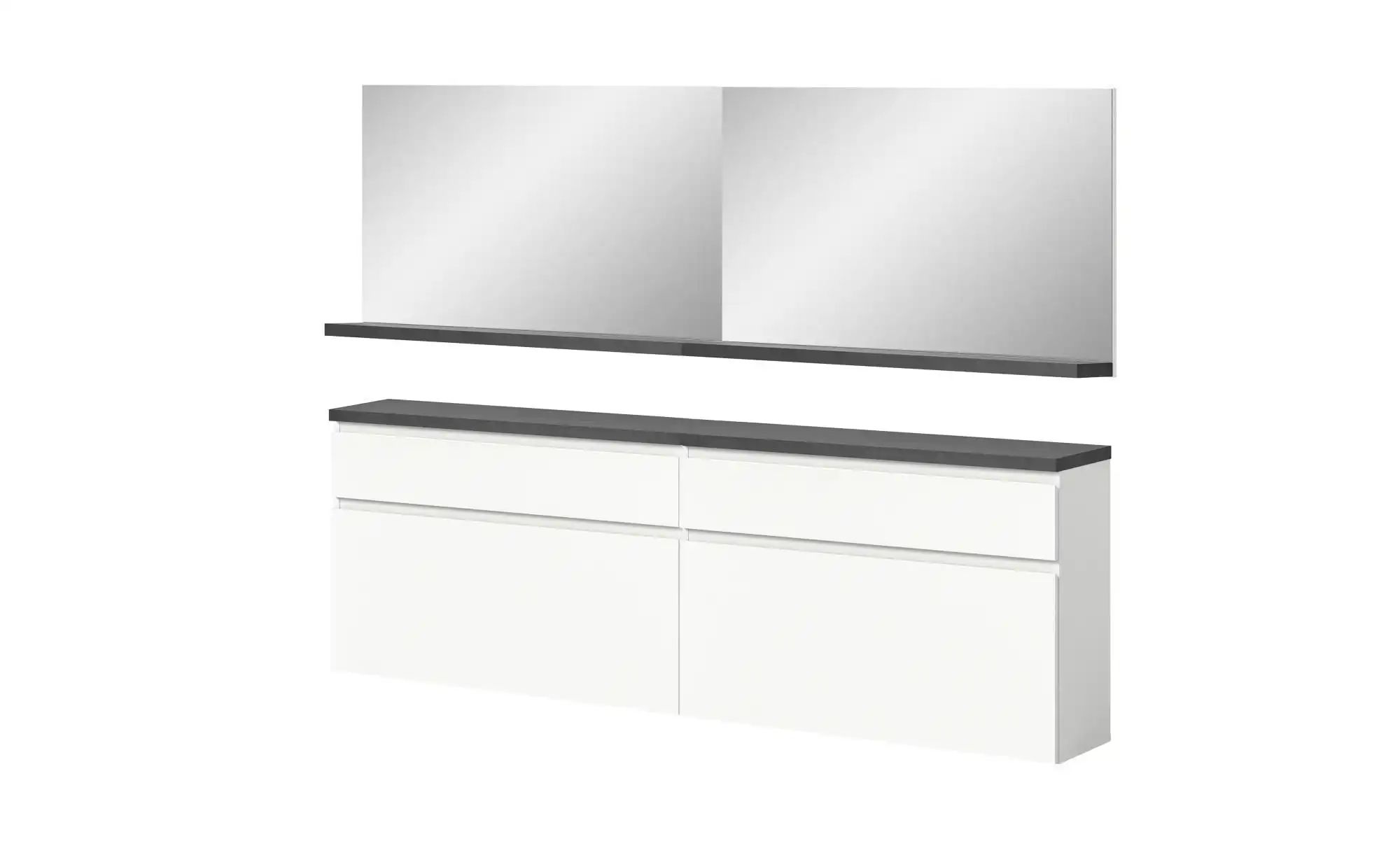 uno Schuhschrank-Set   ¦ weiß ¦ Maße (cm): B: 190 H: 194 Garderoben & Kleid günstig online kaufen