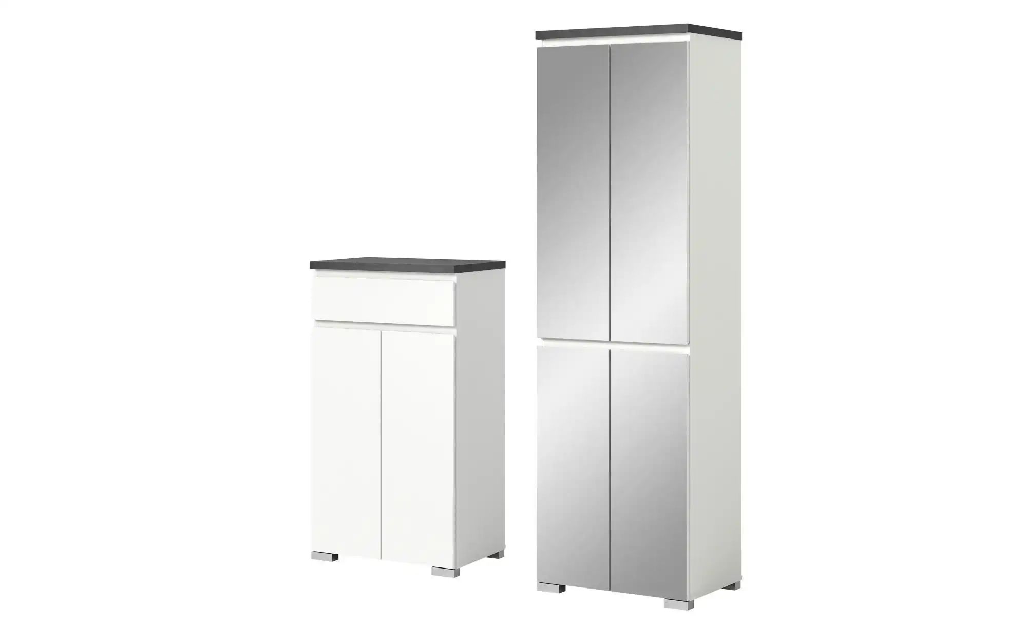 uno Schuhschrank-Set   ¦ weiß ¦ Maße (cm): B: 135 H: 194 Garderoben & Kleid günstig online kaufen