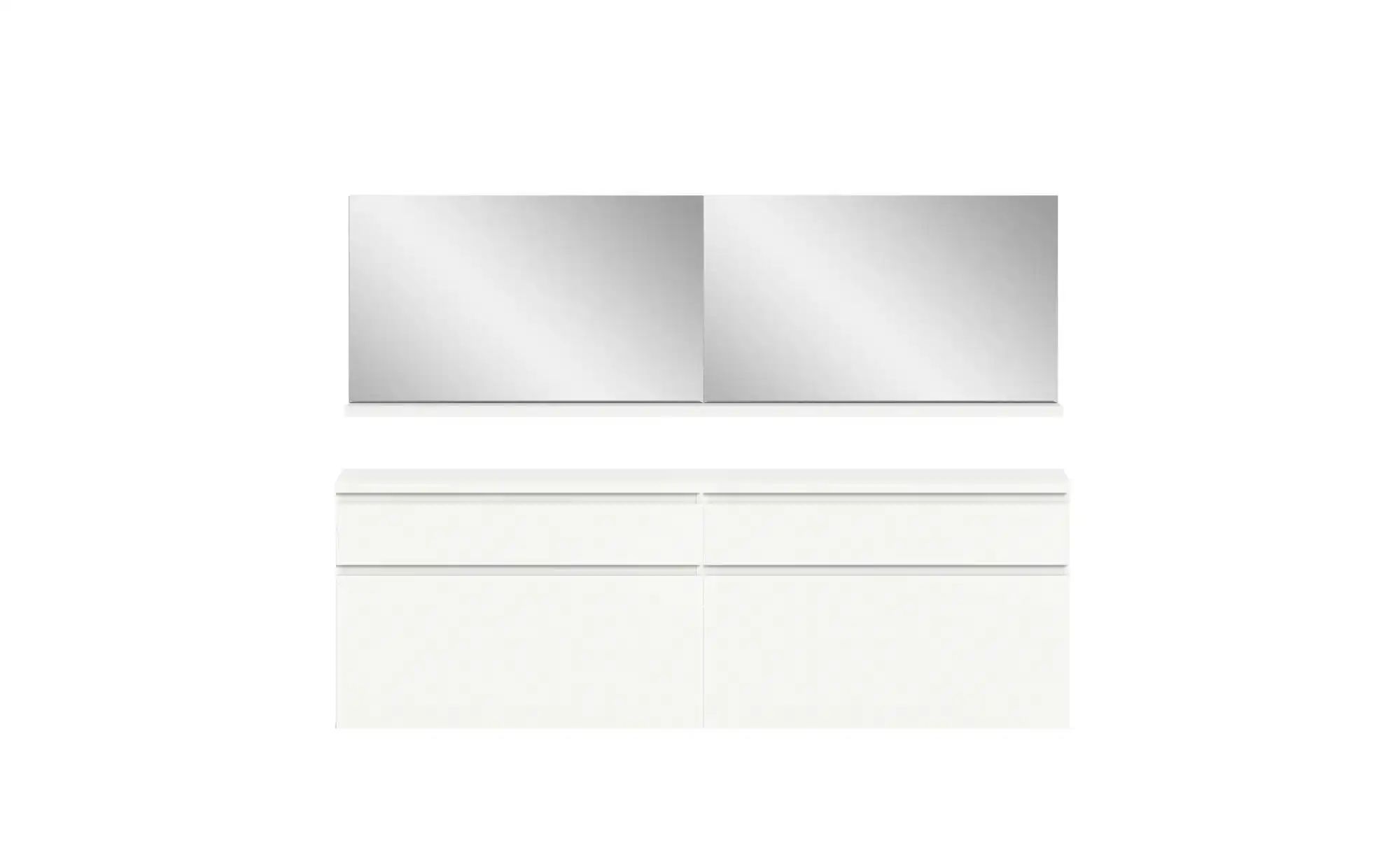 uno Schuhschrank-Set   ¦ weiß ¦ Maße (cm): B: 190 H: 194 Garderoben & Kleid günstig online kaufen