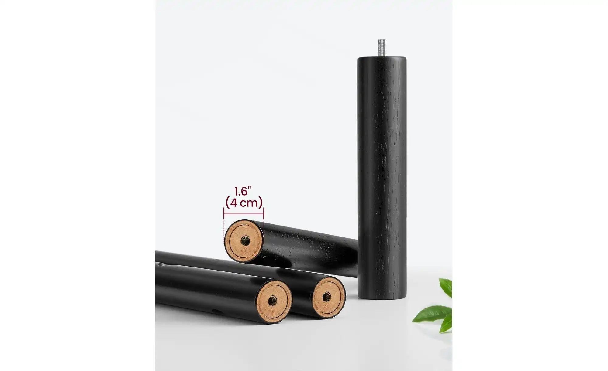 Garderobenständer  Andi ¦ schwarz ¦ Holzwerkstoff ¦ Maße (cm): B: 30 H: 176 günstig online kaufen