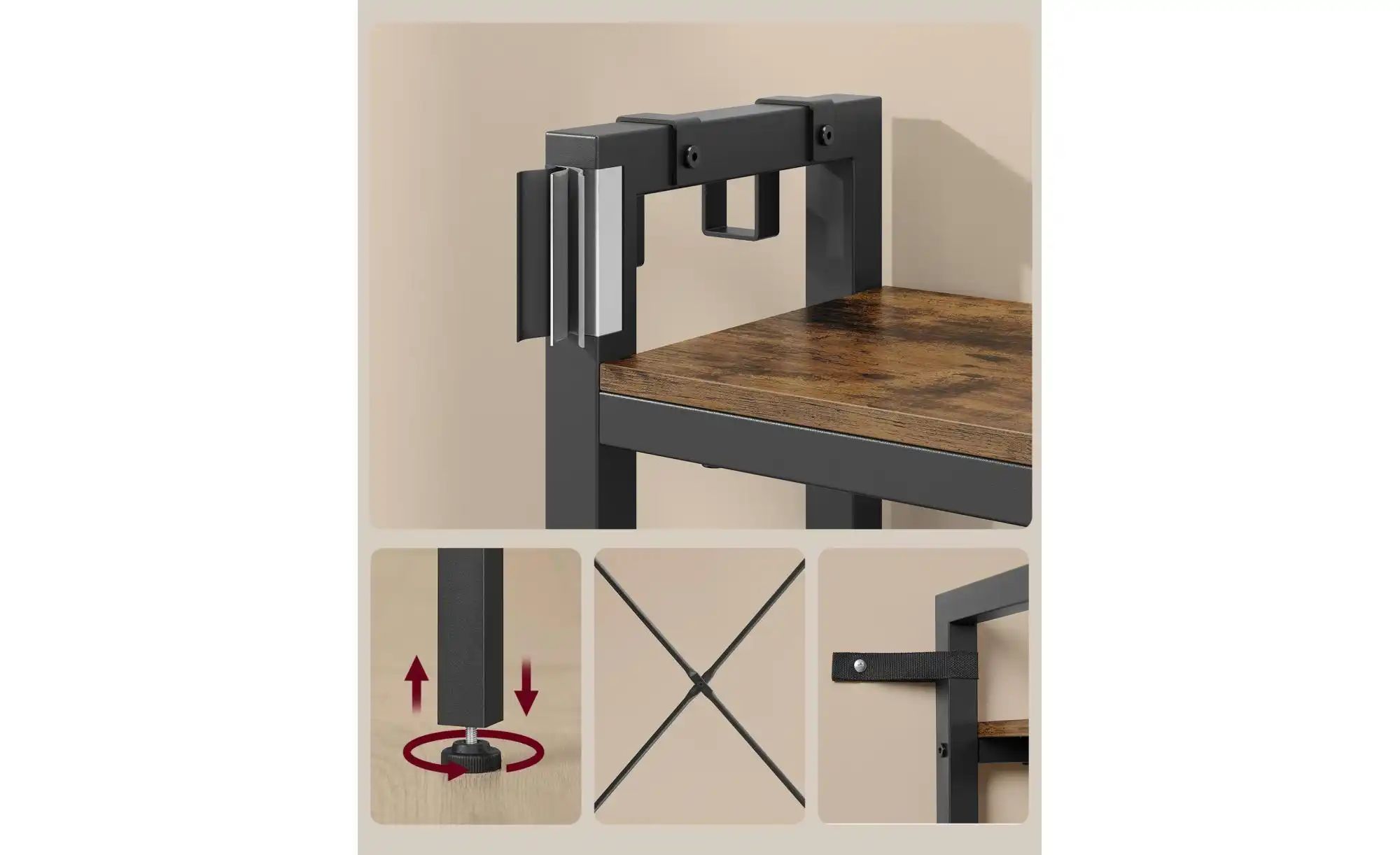 Kompaktgarderobe   ¦ braun ¦ Maße (cm): B: 120 H: 190 Garderoben & Kleiders günstig online kaufen