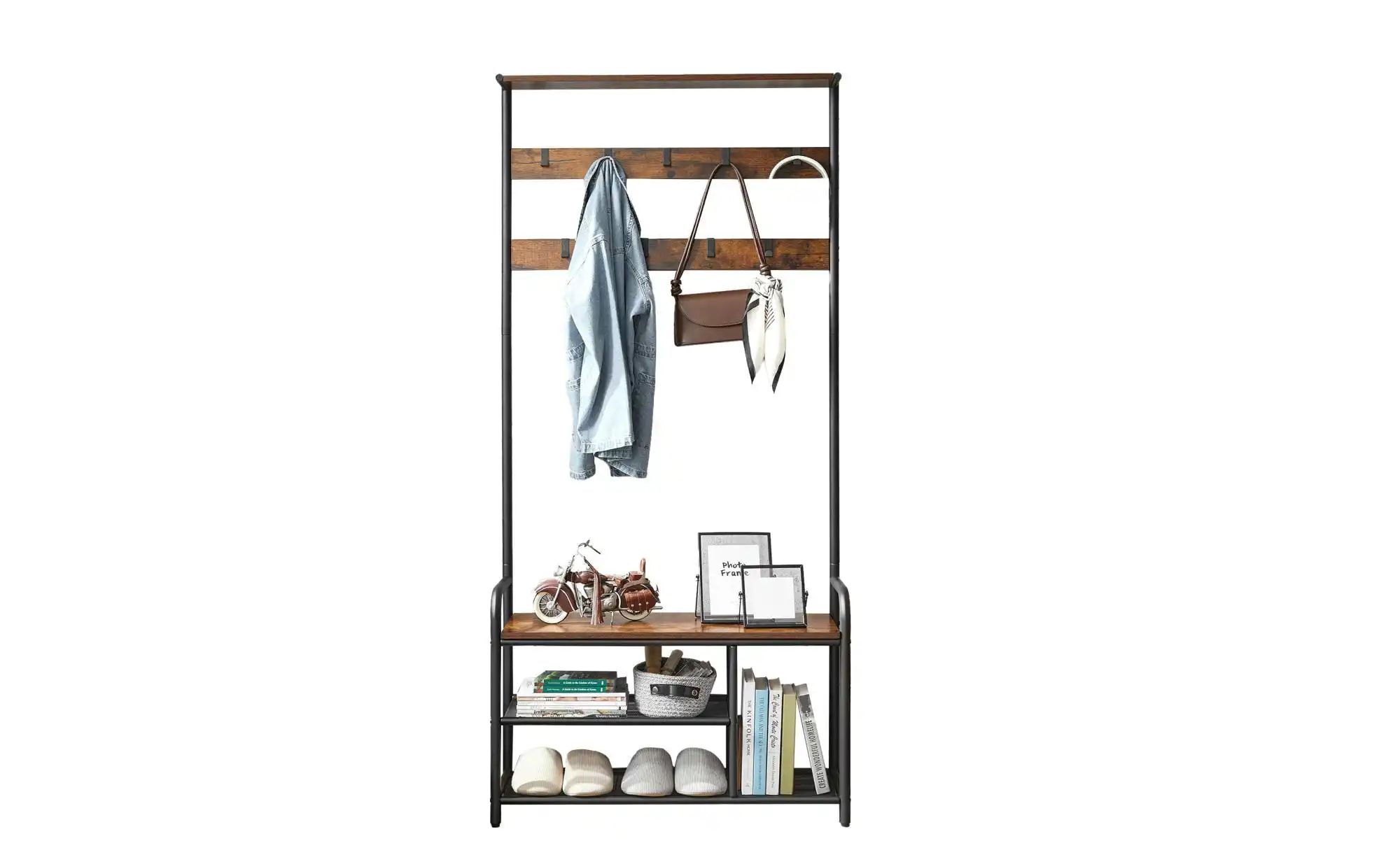 Kompaktgarderobe   ¦ braun ¦ Maße (cm): B: 85 H: 180,5 Garderoben & Kleider günstig online kaufen