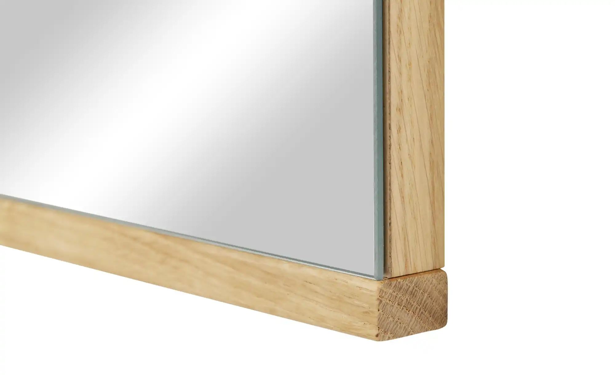 Spiegel  Longo ¦ holzfarben ¦ Glas,Aluminium,Holzwerkstoff,Massivholz ¦ Maß günstig online kaufen