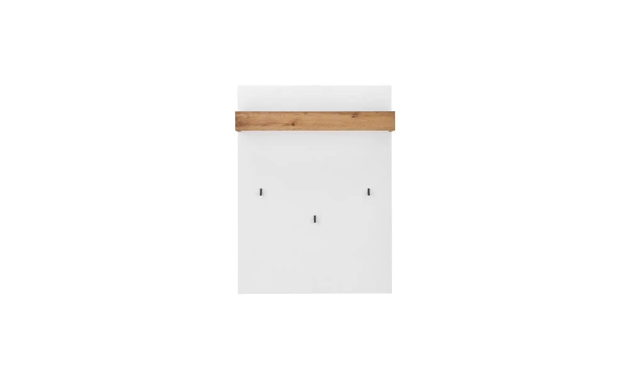 Garderobenpaneel   ¦ weiß ¦ Holzwerkstoff ¦ Maße (cm): B: 100 H: 135 Garder günstig online kaufen