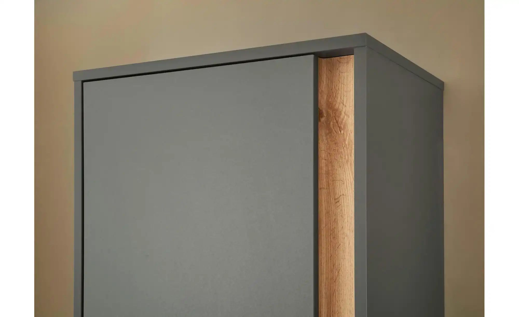 Garderobenschrank   ¦ grau ¦ Maße (cm): B: 50 H: 200 Schränke > Dielenschrä günstig online kaufen