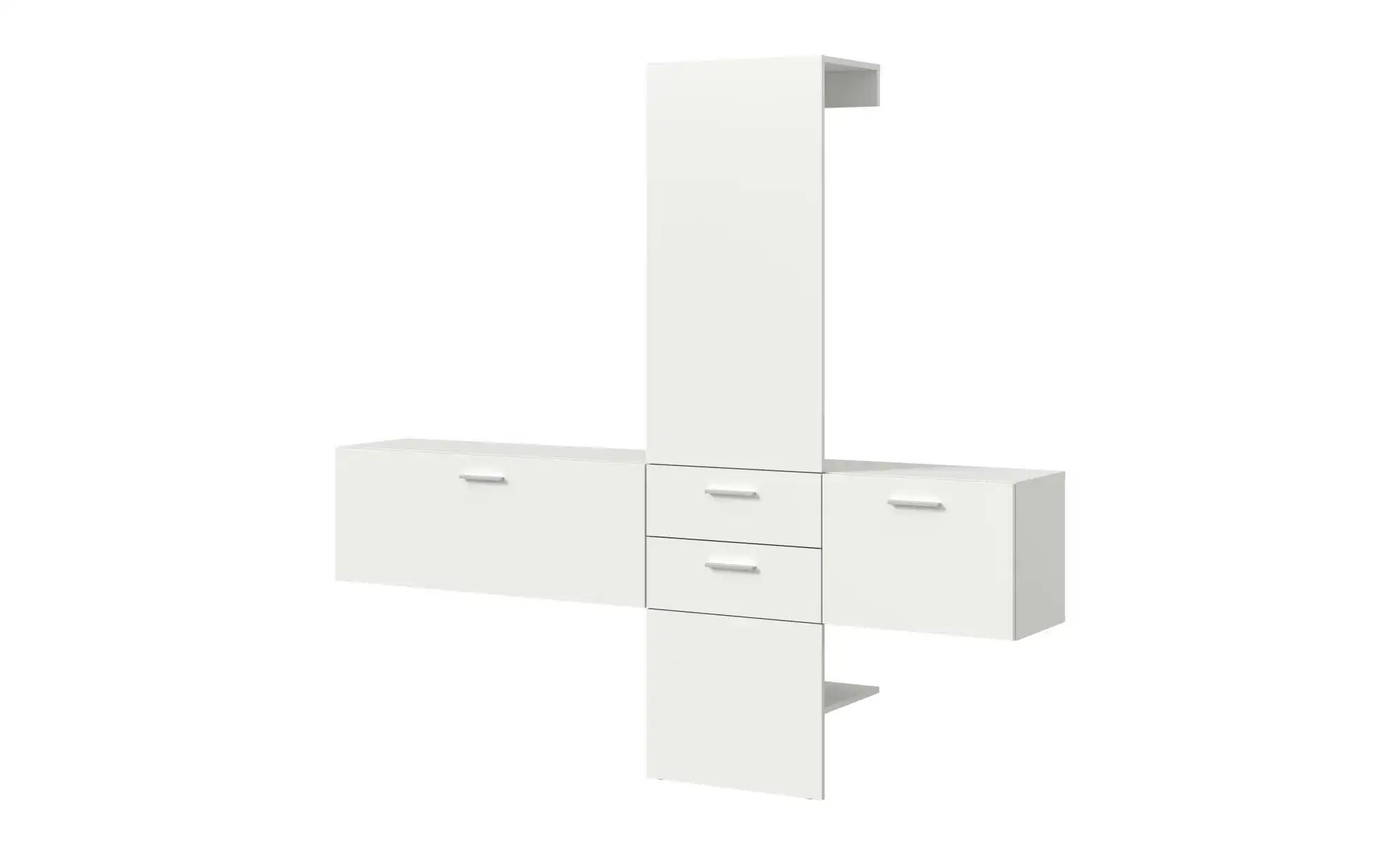 Garderobenkombination   ¦ weiß ¦ Maße (cm): B: 208 H: 190 Garderoben & Klei günstig online kaufen