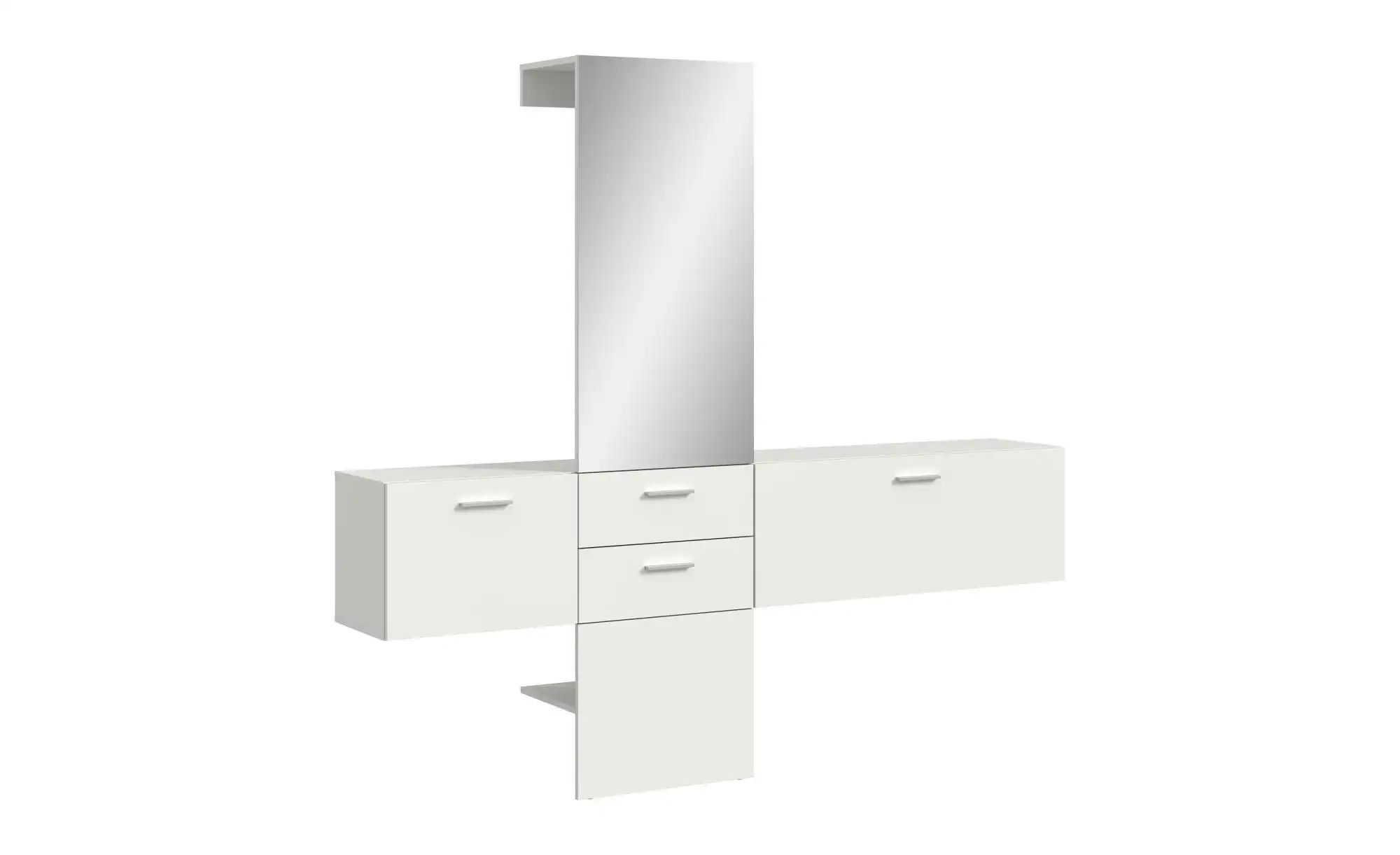 Garderobenkombination   ¦ weiß ¦ Maße (cm): B: 208 H: 190 Garderoben & Klei günstig online kaufen