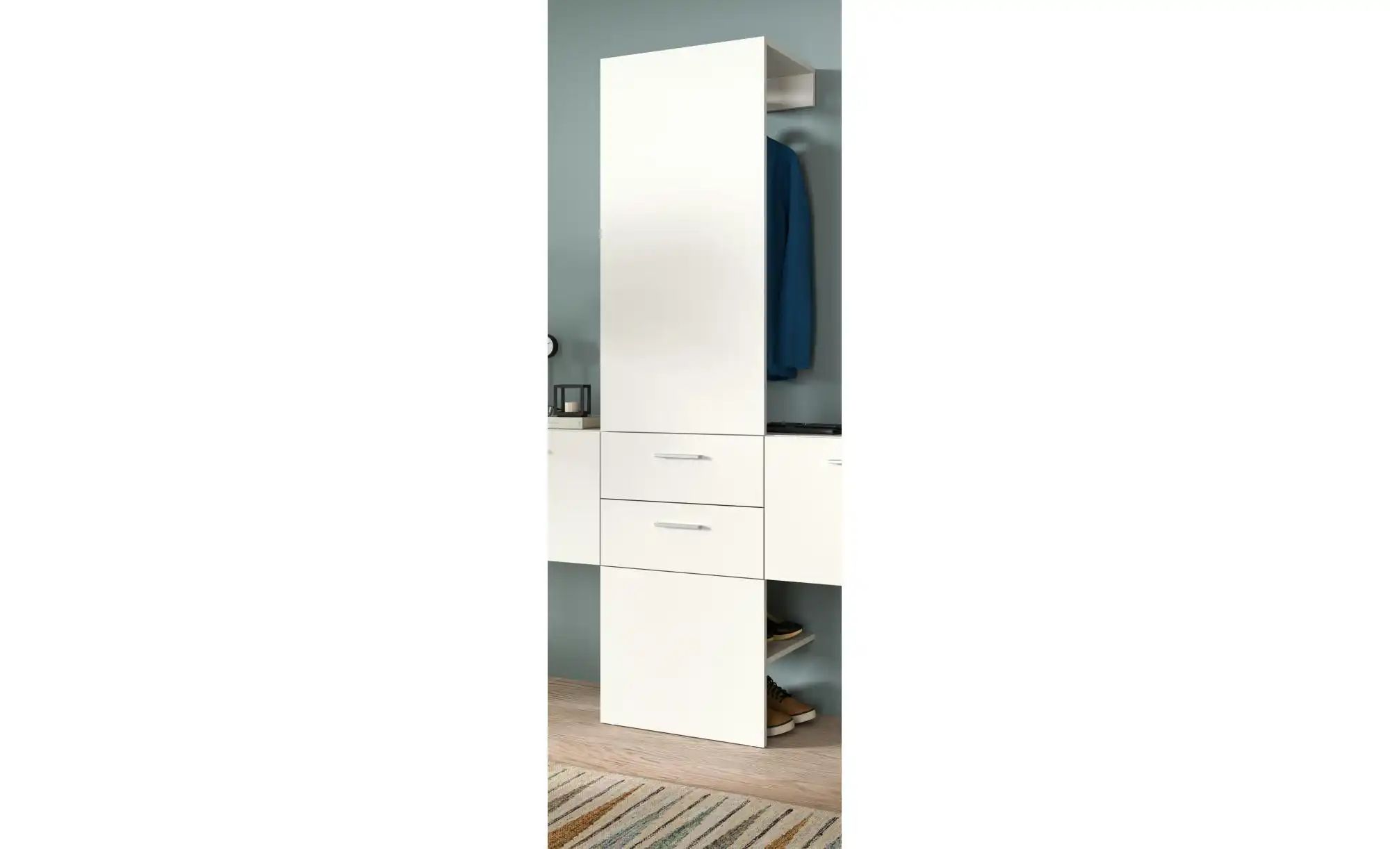 Garderobenpaneel   ¦ weiß ¦ Holzwerkstoff ¦ Maße (cm): B: 52 H: 190 Gardero günstig online kaufen