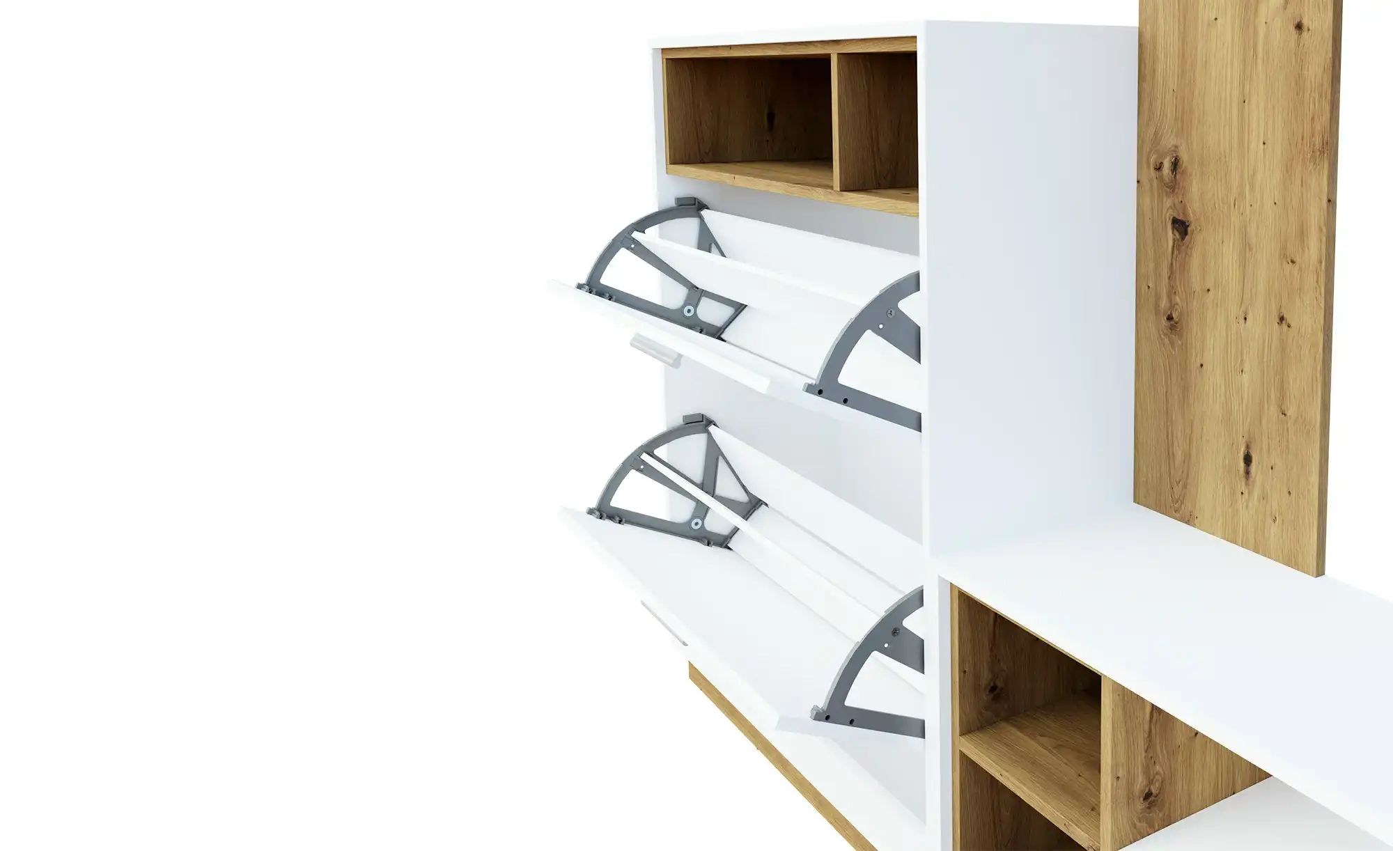 Kompaktgarderobe  Maclino ¦ Maße (cm): B: 177 H: 195 T: 32.0 Garderoben & K günstig online kaufen