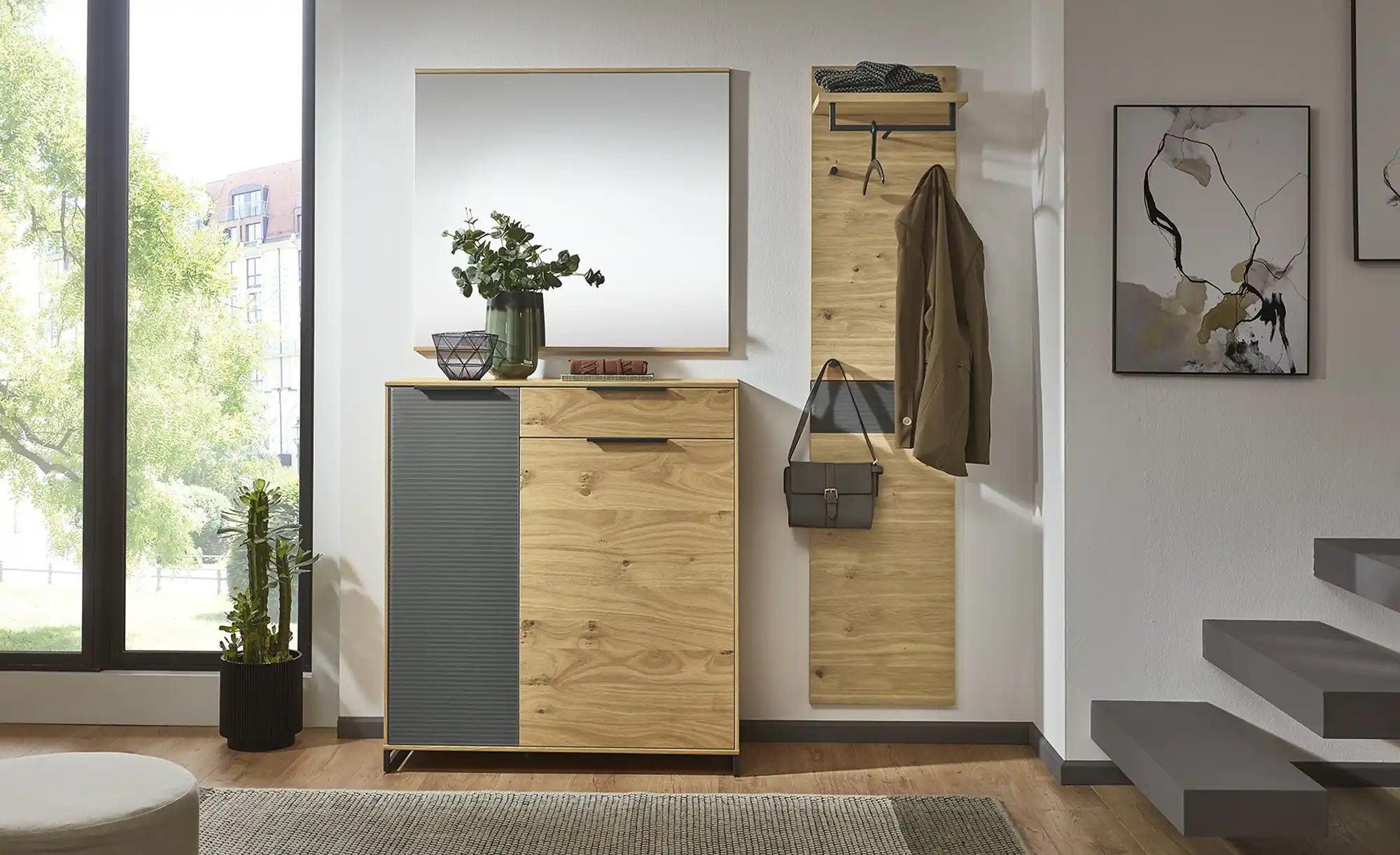 MONDO Garderobenpaneel  Aralia ¦ holzfarben ¦ Holzwerkstoff ¦ Maße (cm): B: günstig online kaufen