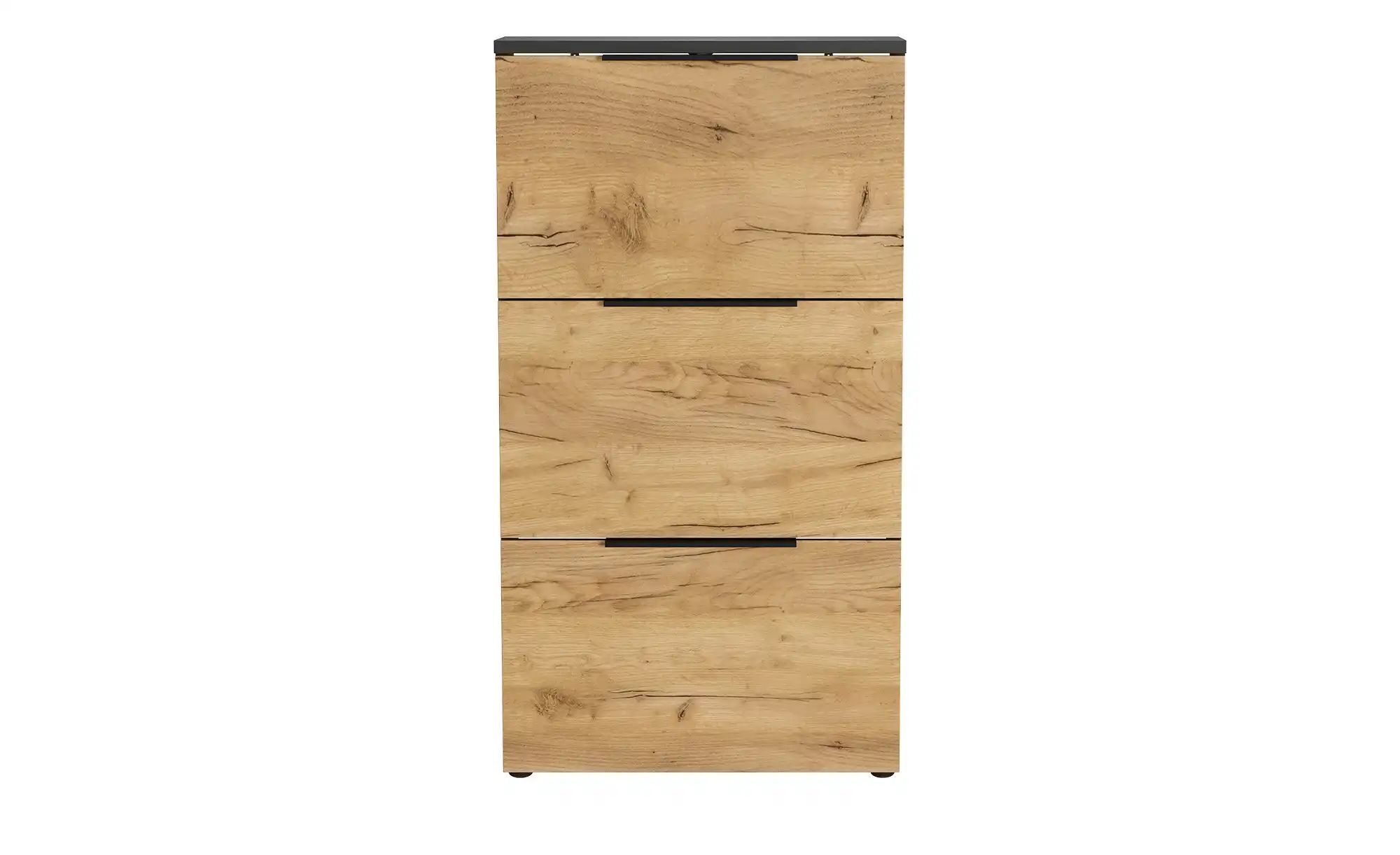 uno Schuhschrak  Groven ¦ grau ¦ Maße (cm): B: 70 H: 130 T: 19.0 Garderoben günstig online kaufen