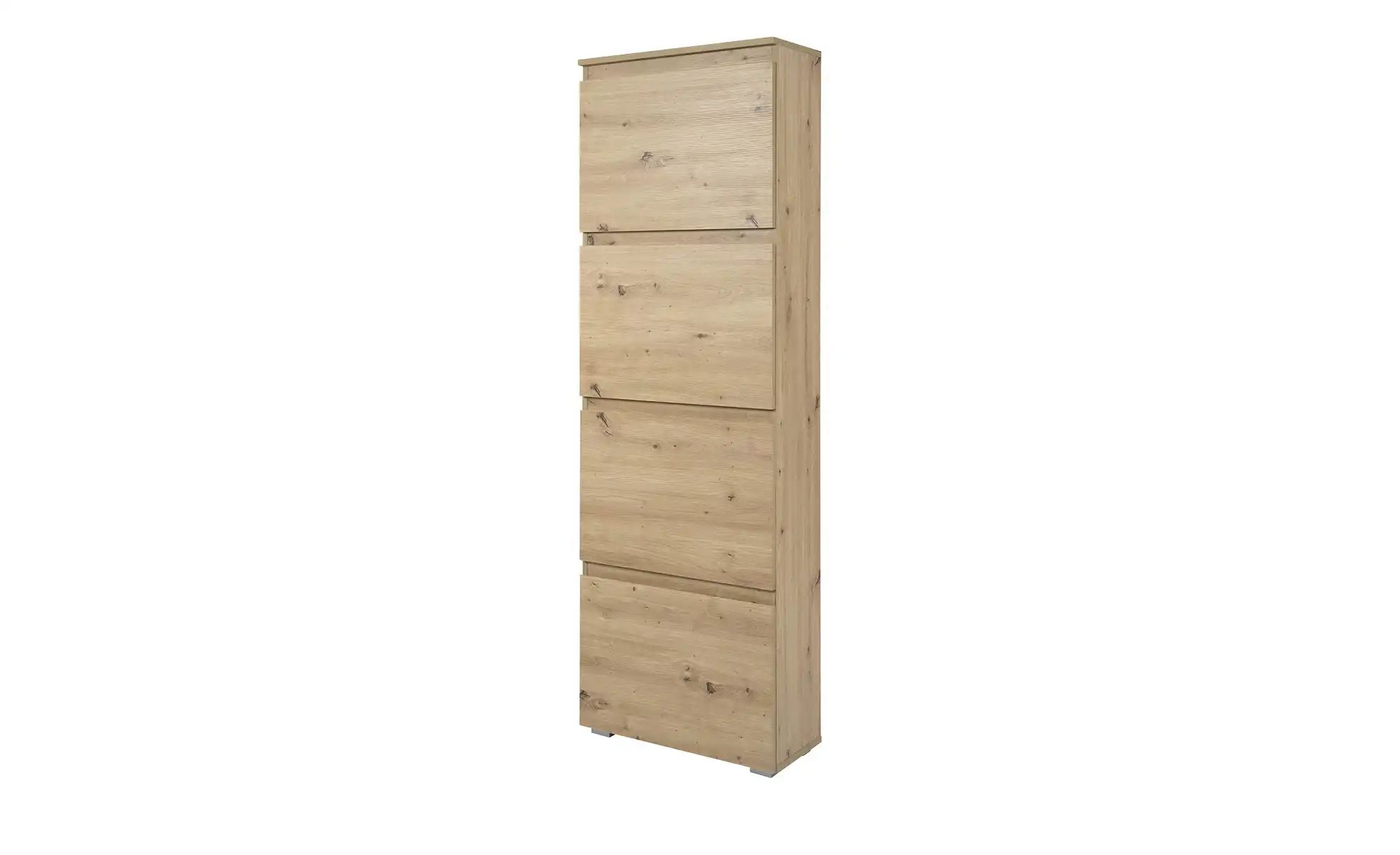 smart Schuhkipper BEN ¦ holzfarben ¦ Maße (cm): B: 58 H: 176 T: 25.0 Schränke > Schuhschränke - Höffner