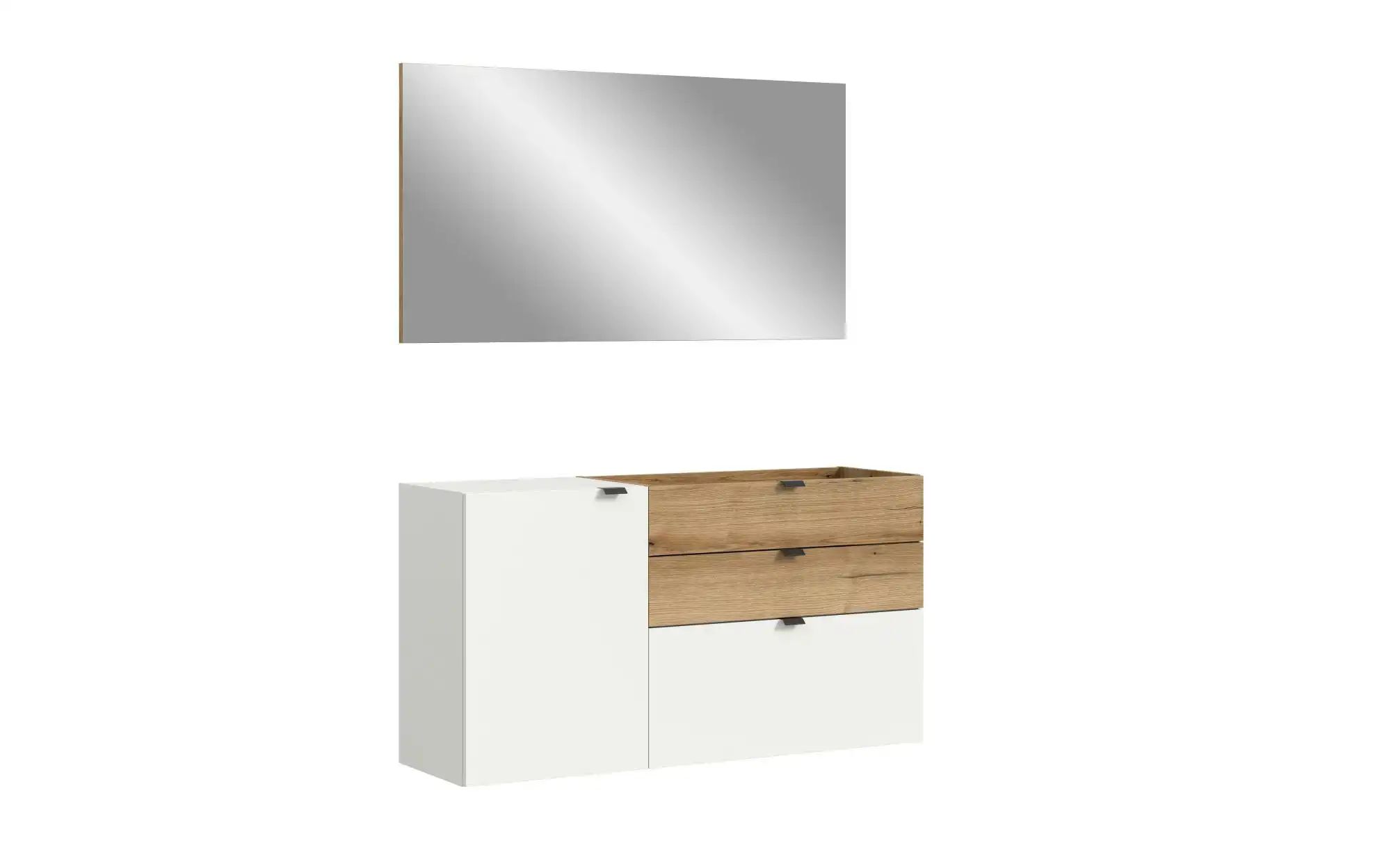 Garderobenkombination   ¦ weiß ¦ Maße (cm): B: 120 H: 194 Garderoben & Klei günstig online kaufen