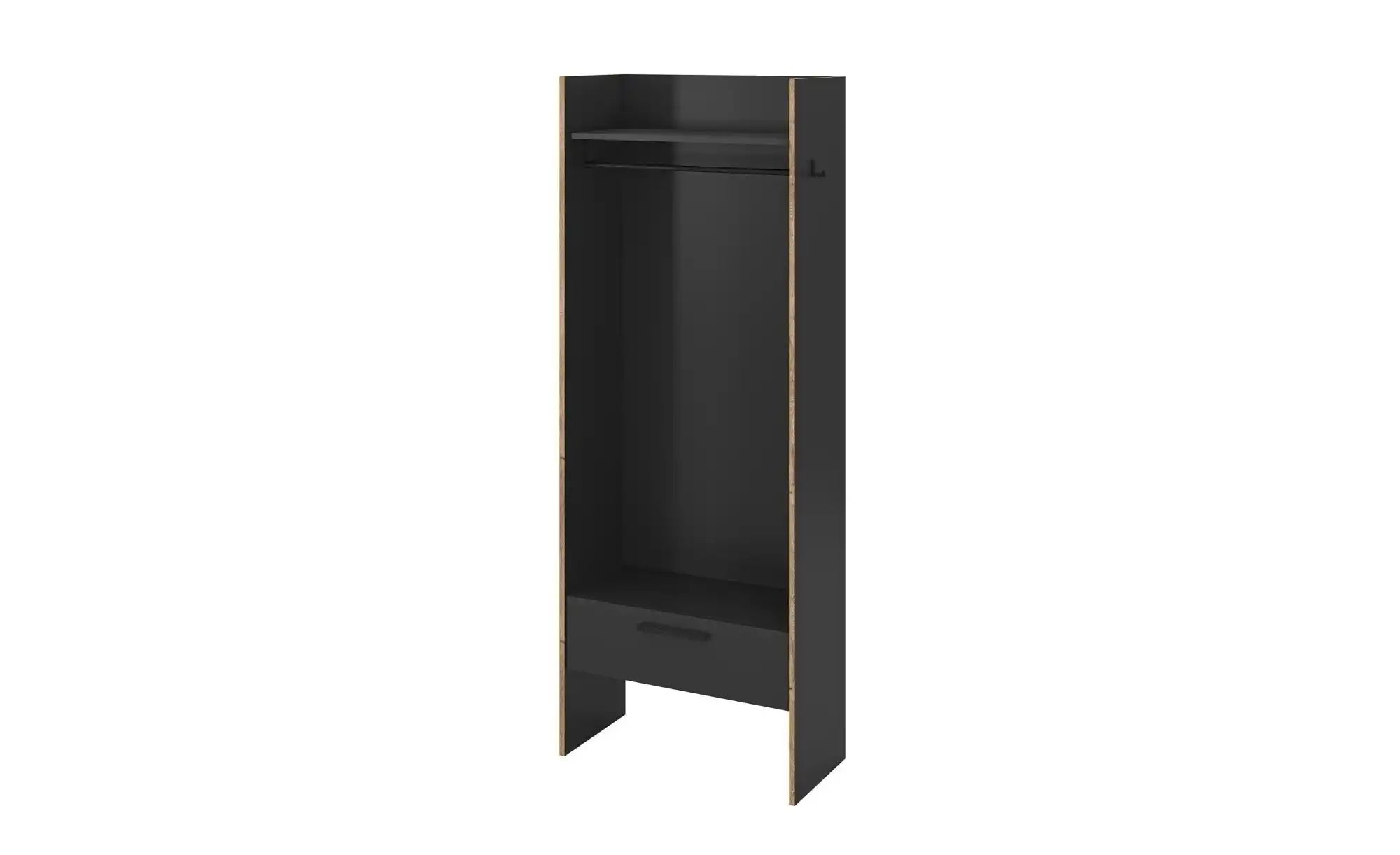 Kompaktgarderobe   ¦ grau ¦ Maße (cm): B: 70 H: 189 Garderoben & Kleidersta günstig online kaufen