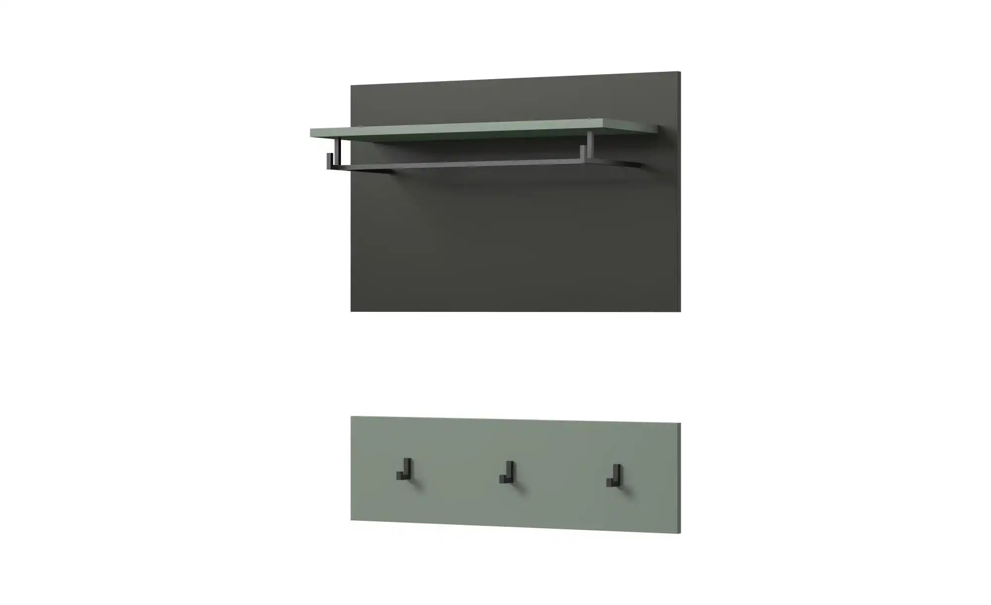 Garderobenpaneel   ¦ grau ¦ Holzwerkstoff ¦ Maße (cm): B: 73 H: 80 Garderob günstig online kaufen