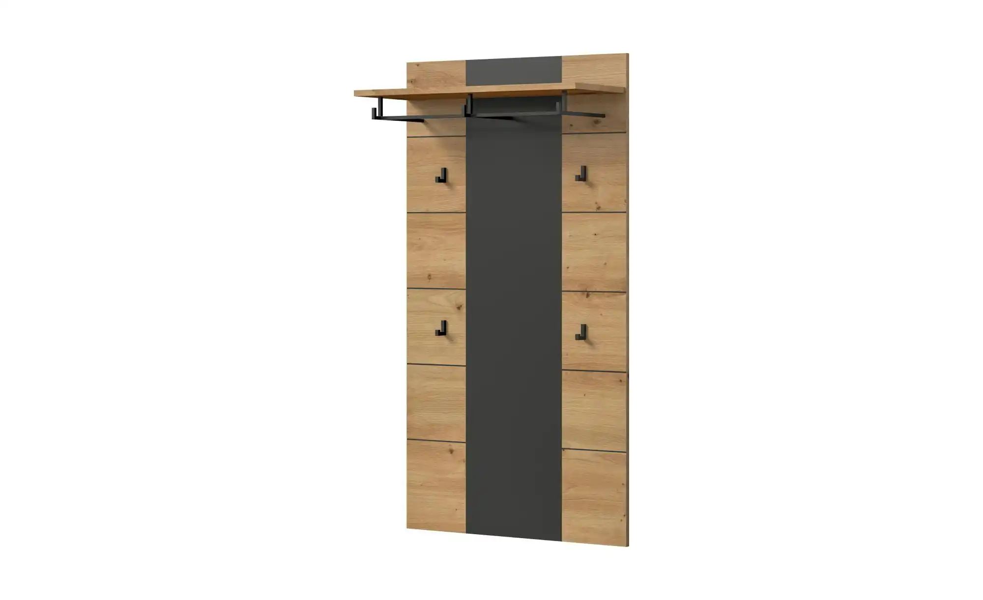 Garderobenpaneel   ¦ grau ¦ Holzwerkstoff ¦ Maße (cm): B: 80 H: 145 Gardero günstig online kaufen