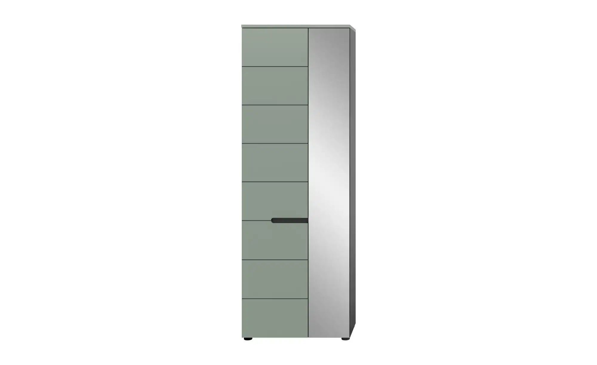 Garderobenschrank   ¦ grau ¦ Maße (cm): B: 65 H: 190 Schränke > Dielenschrä günstig online kaufen