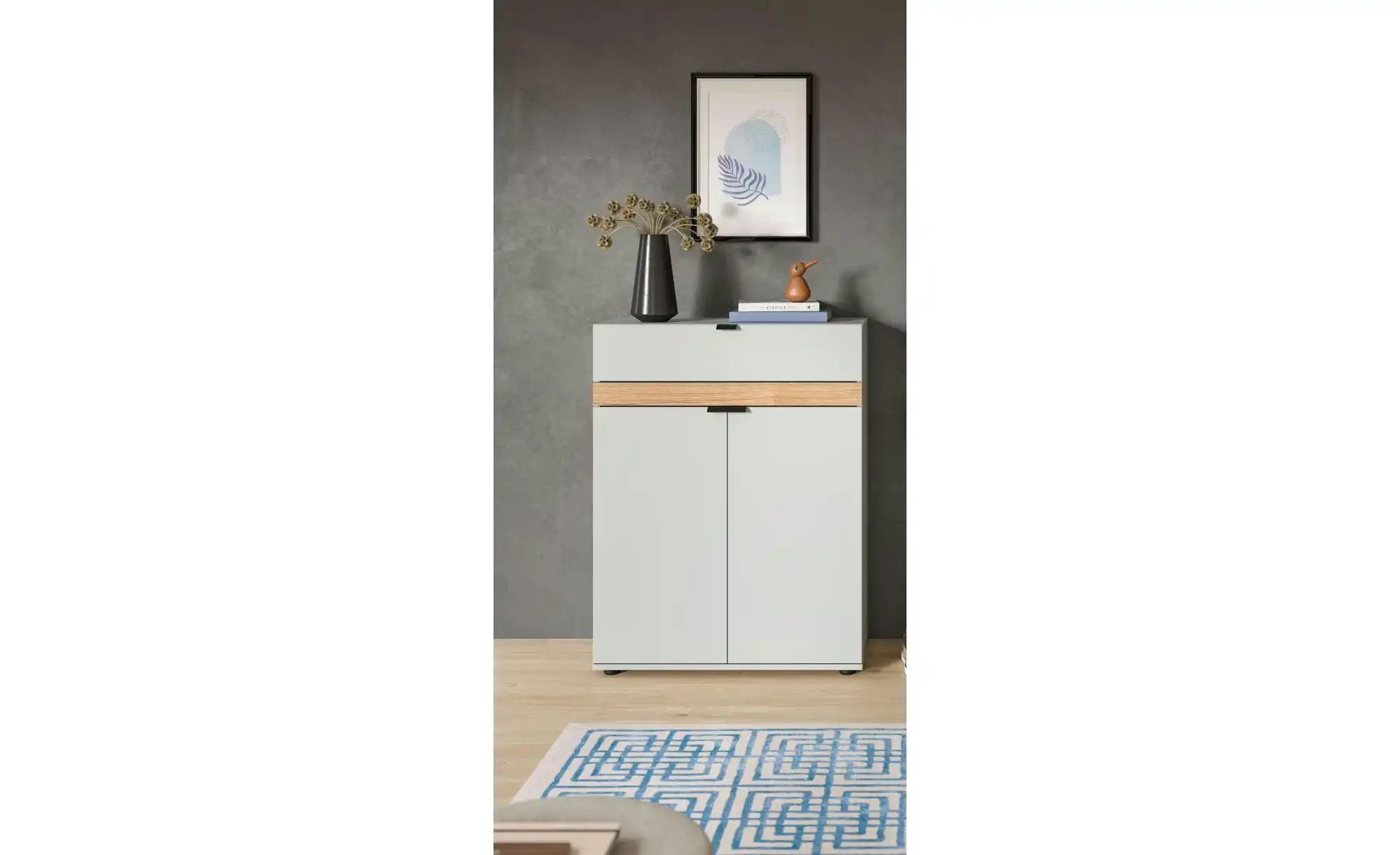 Thumbnail - Schuhkommode   ¦ grau ¦ Maße (cm): B: 75 H: 98 Garderoben & Kleiderstangen > Garderoben Schuhschränke - Höffner