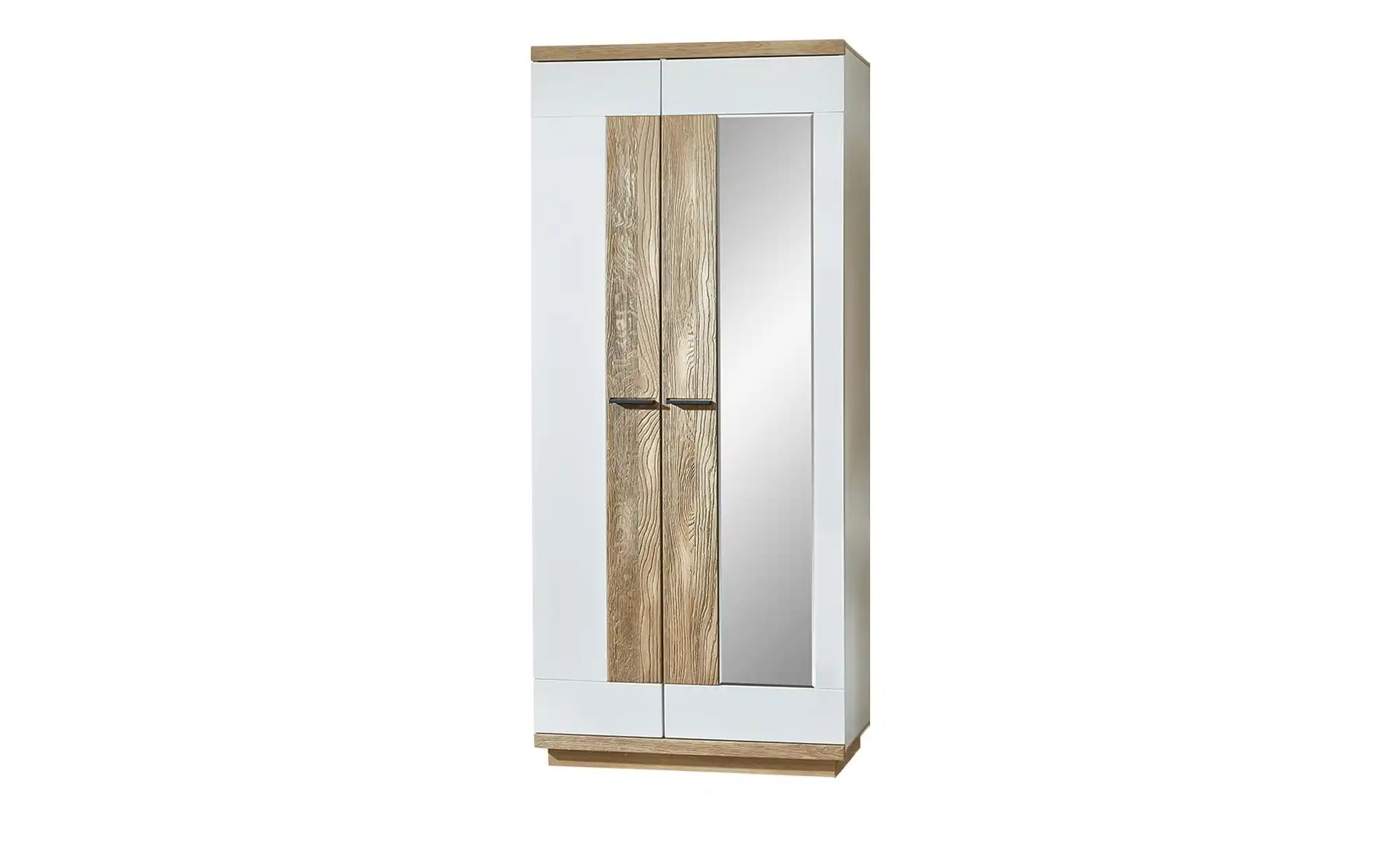 MONDO Garderobenschrank  Lisana ¦ weiß ¦ Maße (cm): B: 85 H: 197 T: 38.0 Sc günstig online kaufen