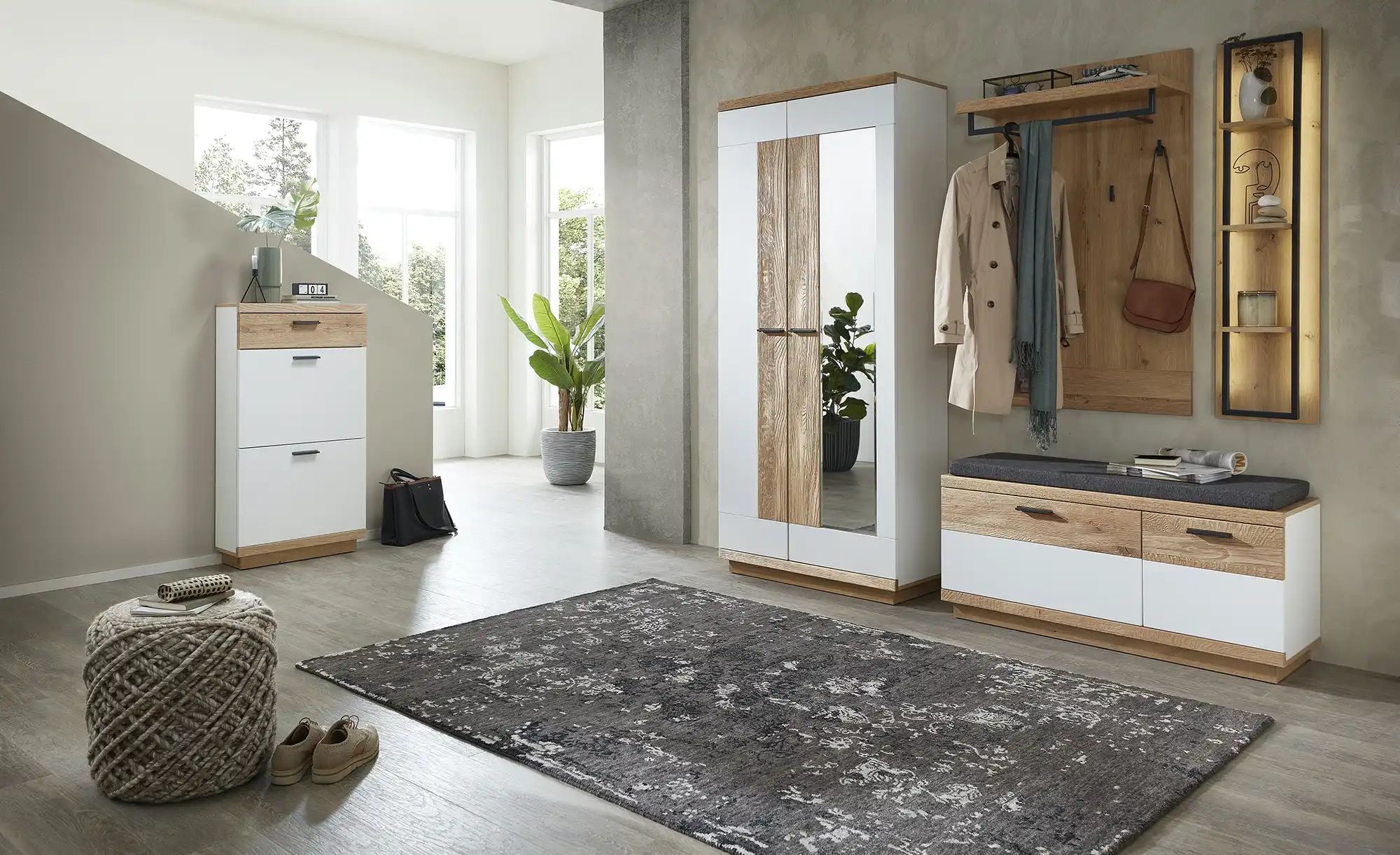 MONDO Schuhschrank  Lisana ¦ holzfarben ¦ Maße (cm): B: 61 H: 127 T: 22.0 G günstig online kaufen